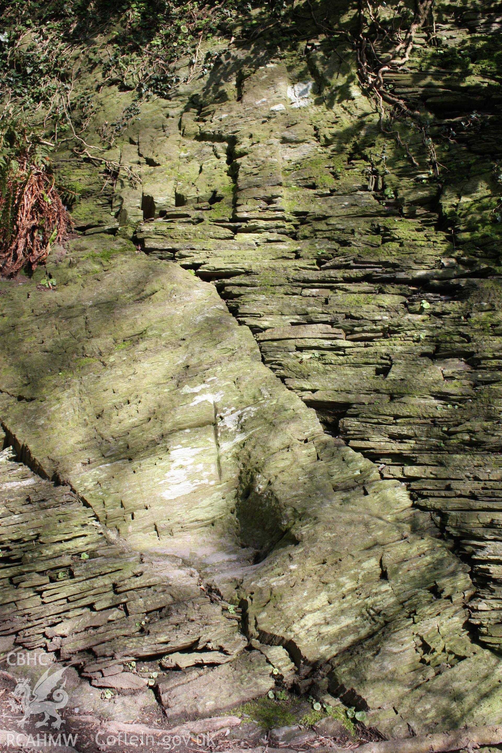 Rock Cross, Nevern. View looking north.