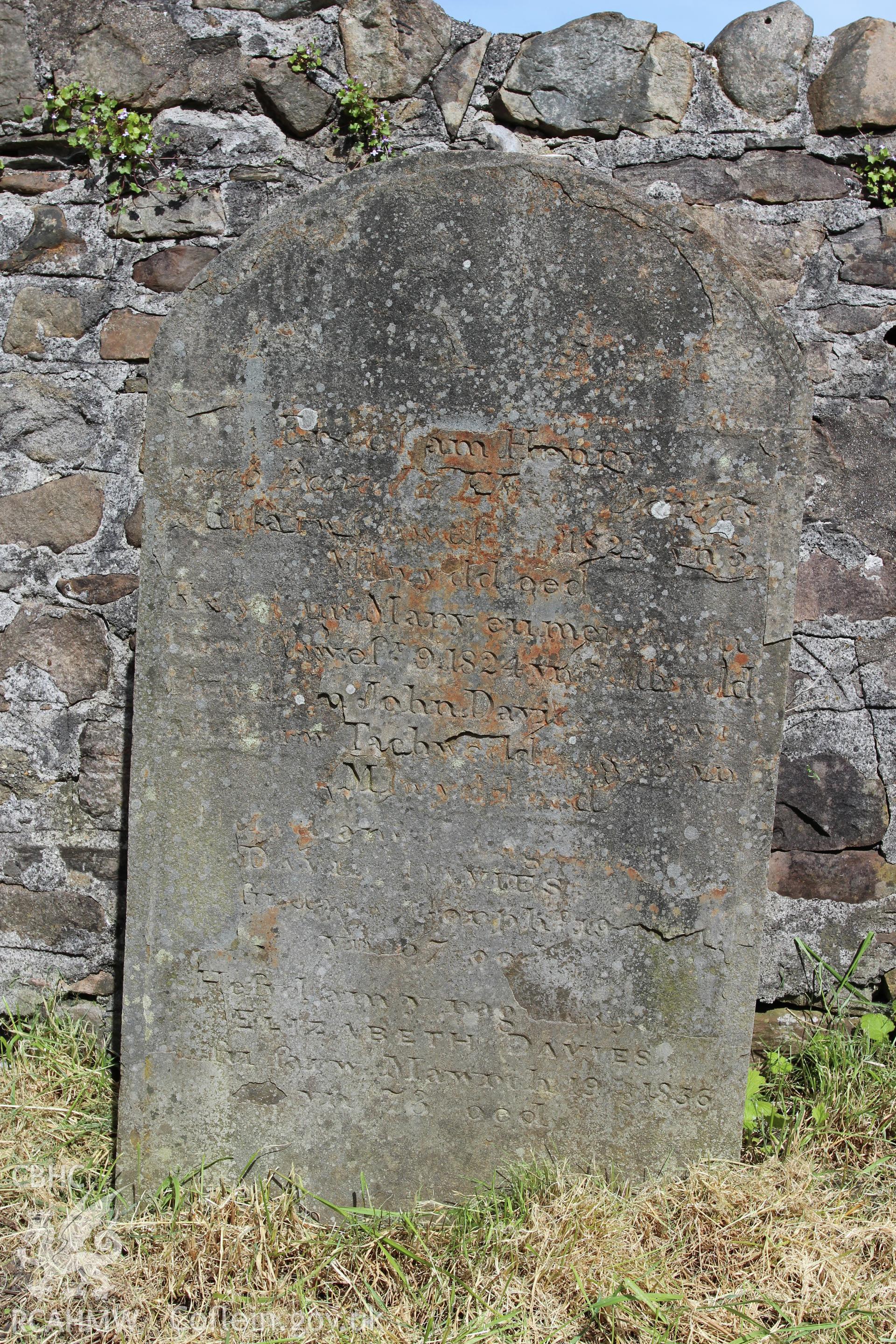 Detail of gravestone