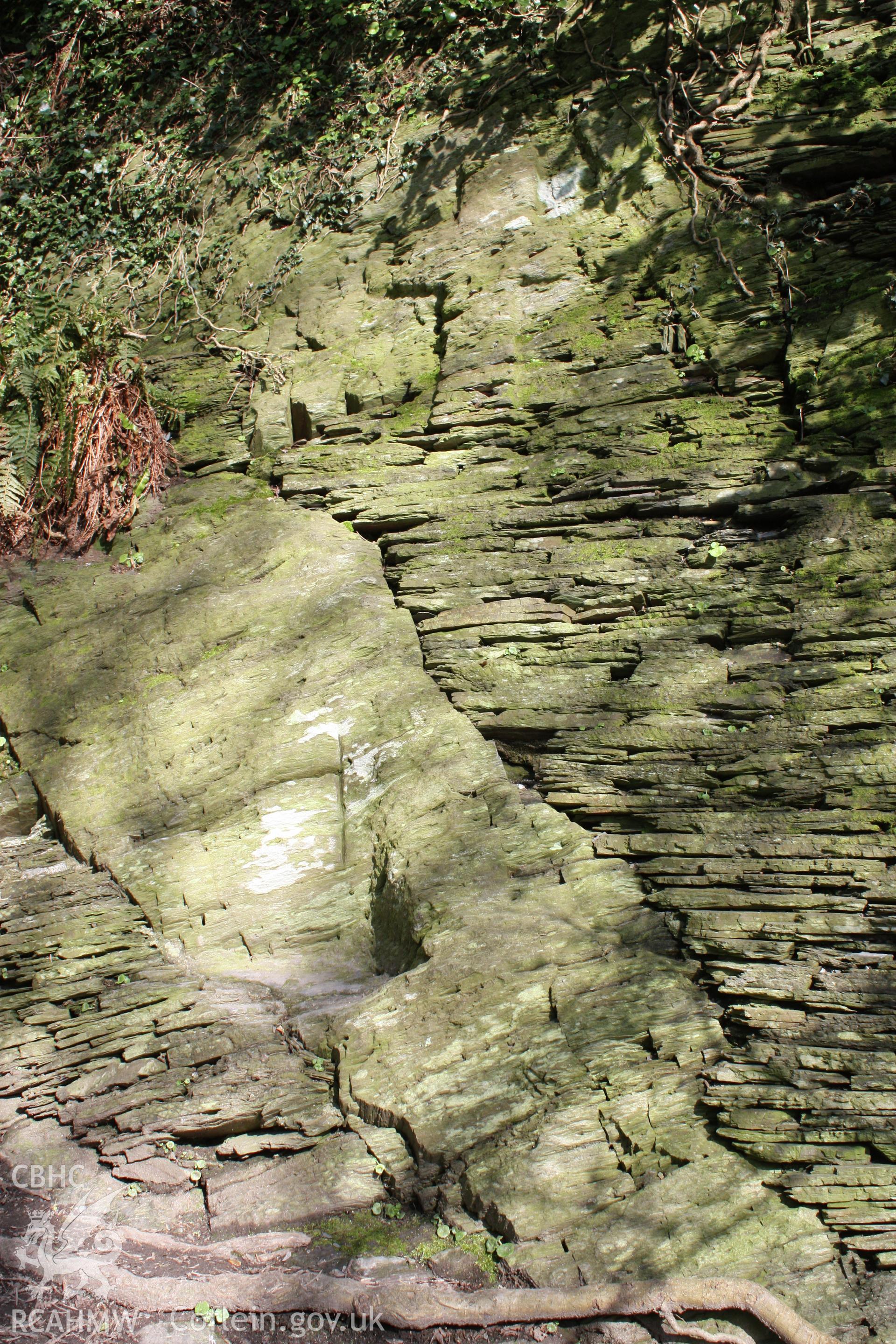 Rock Cross, Nevern. View looking north-west.