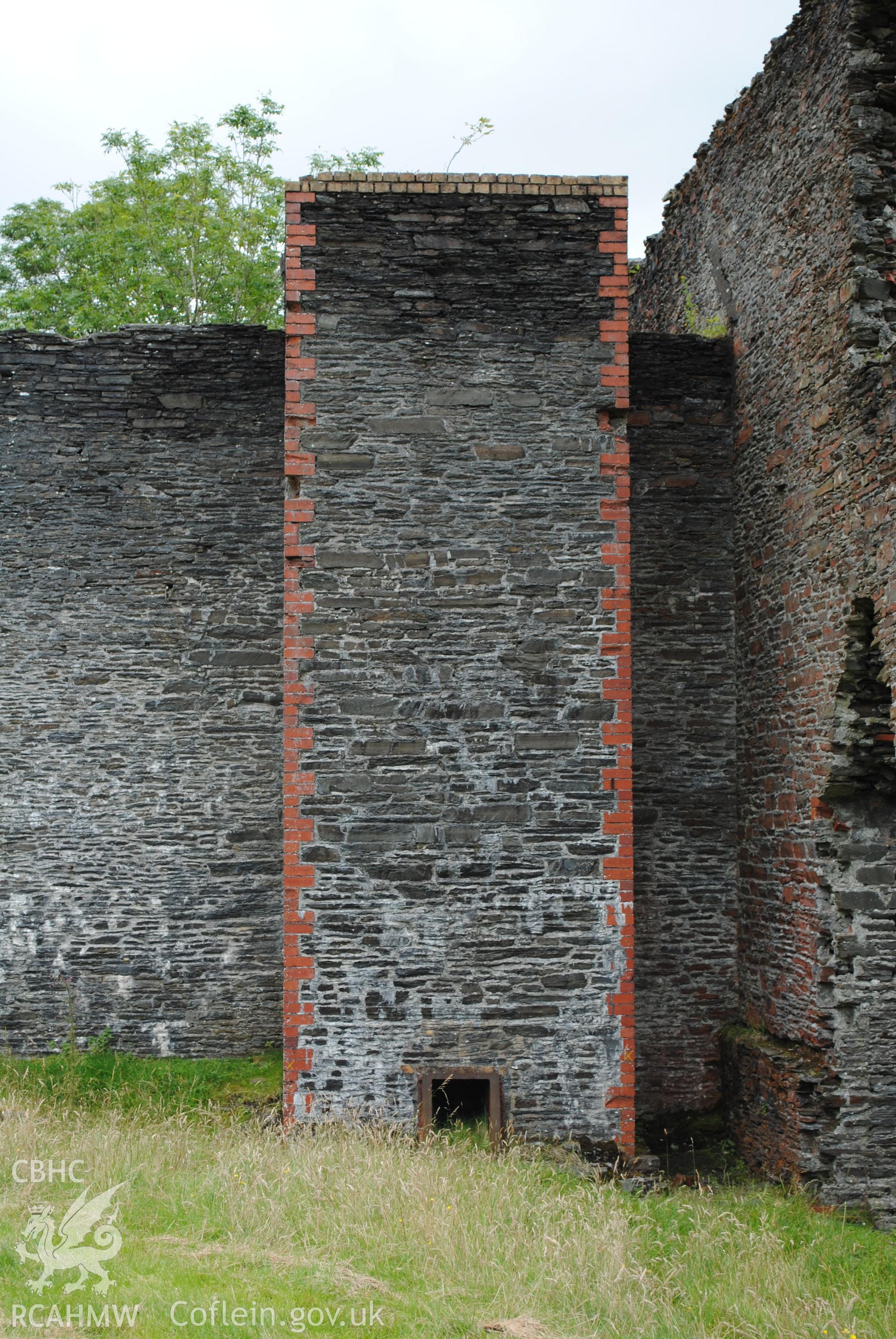 Boiler room chimney.