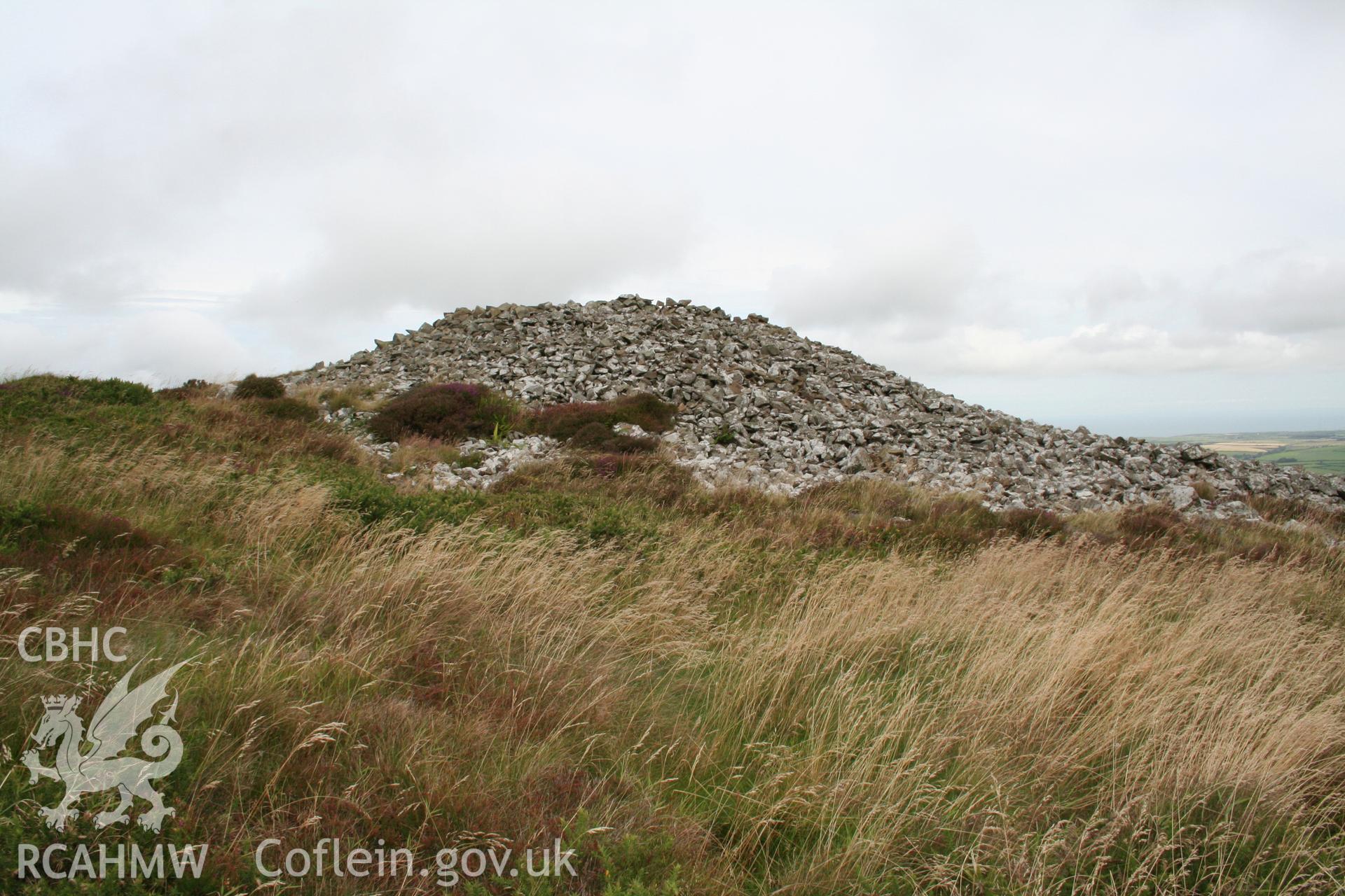 Cairn IV on Mynydd Rhiw, from the south.