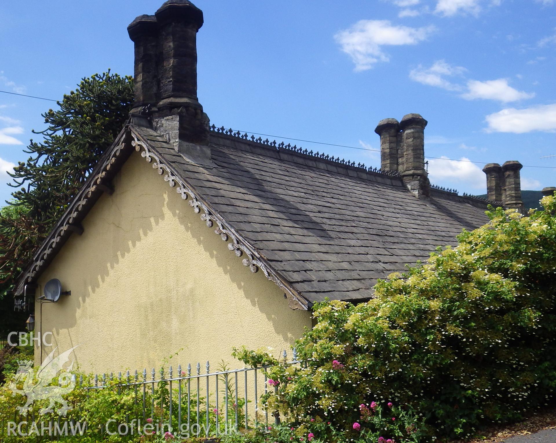 Rear elevation and eastern gable end