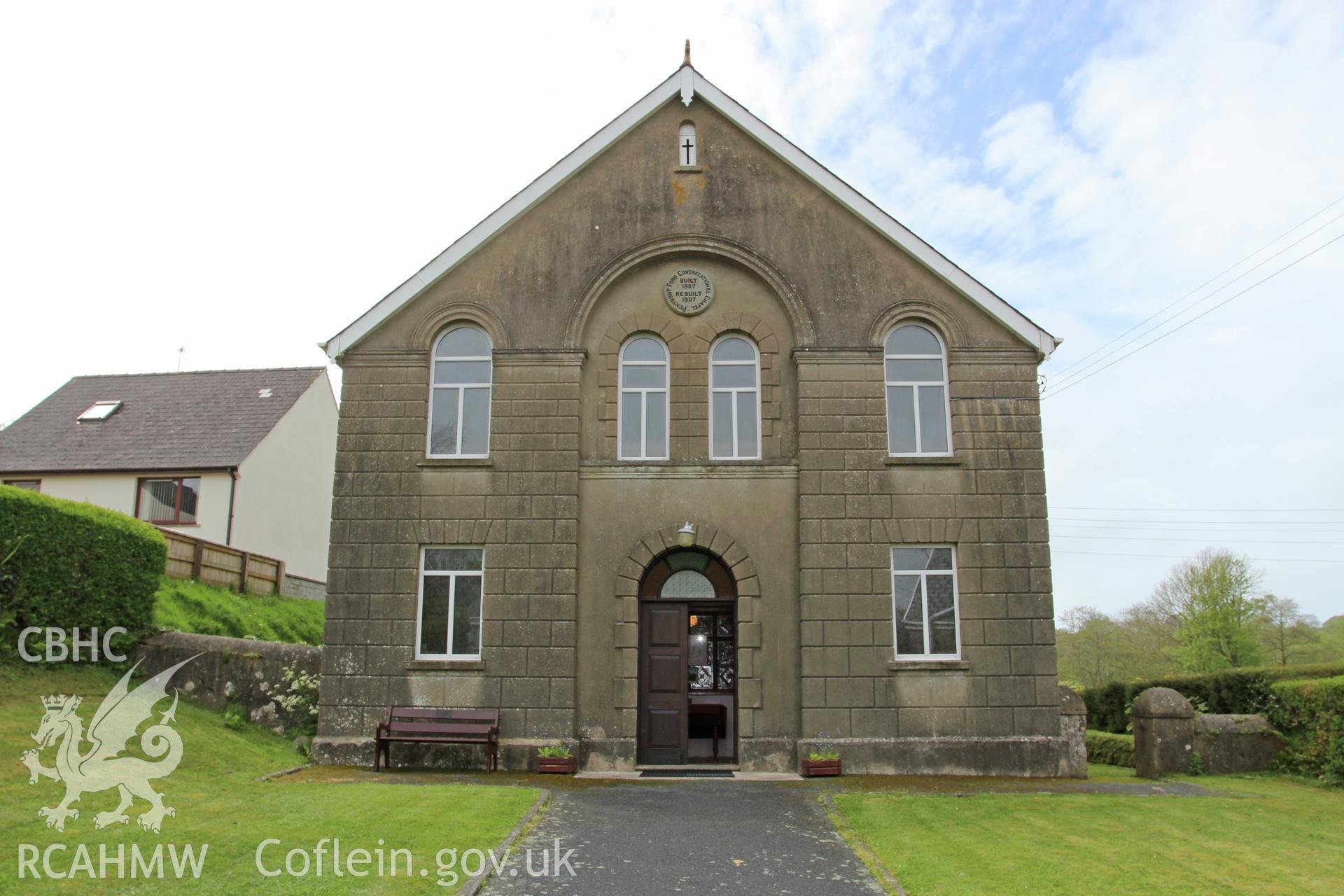 Penybont Independent Chapel viewed from the south-east