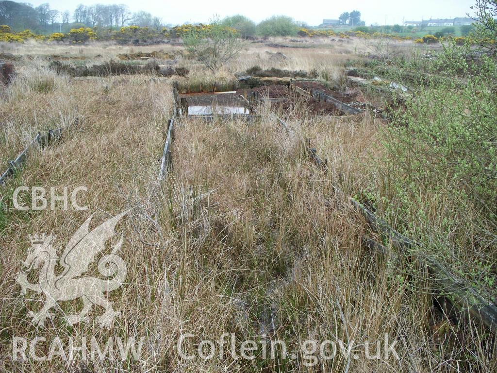 Dyffryn Adda Precipitation Ponds. View looking north-east, Feb 2009.