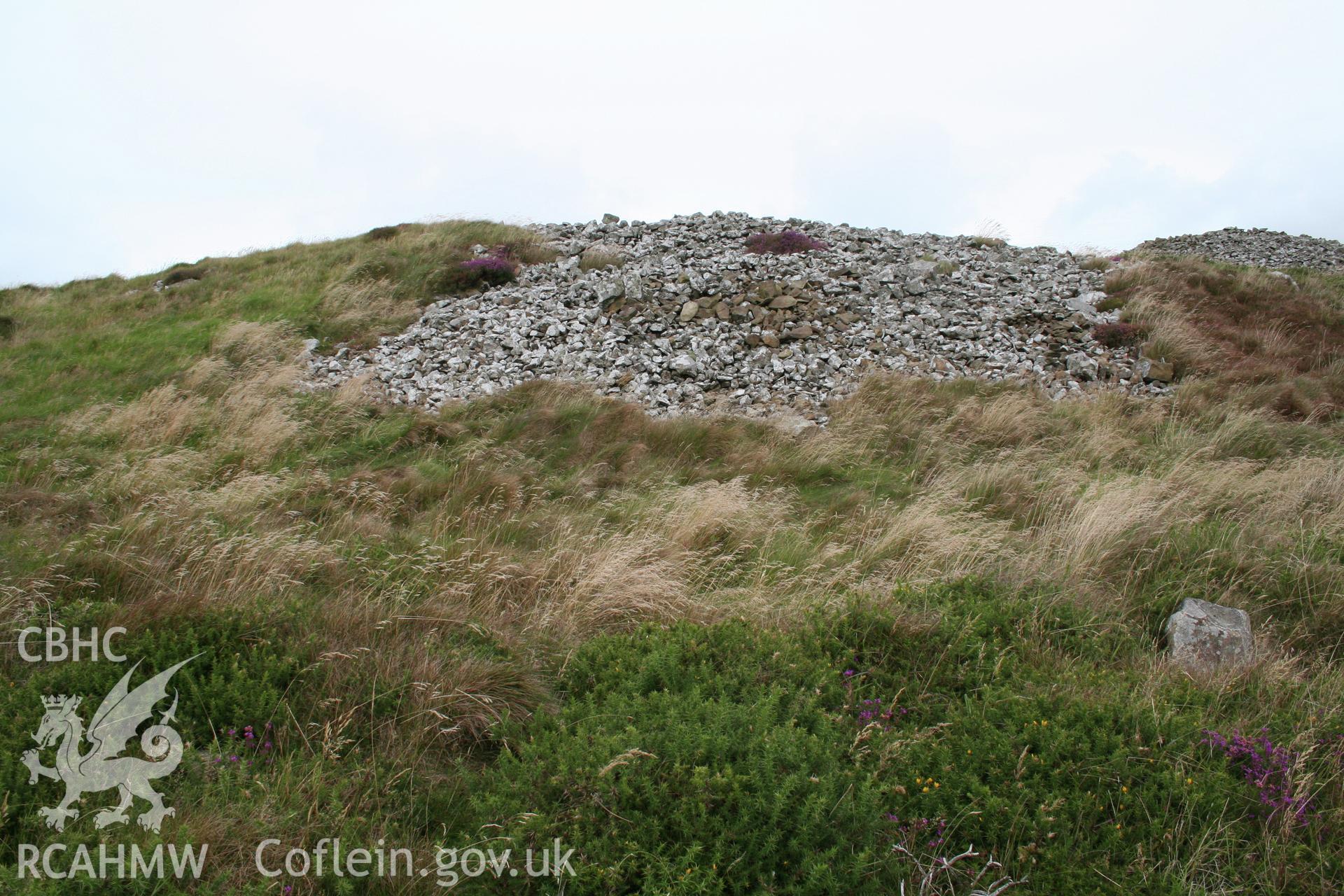 Cairn III, Mynydd Rhiw from the east.