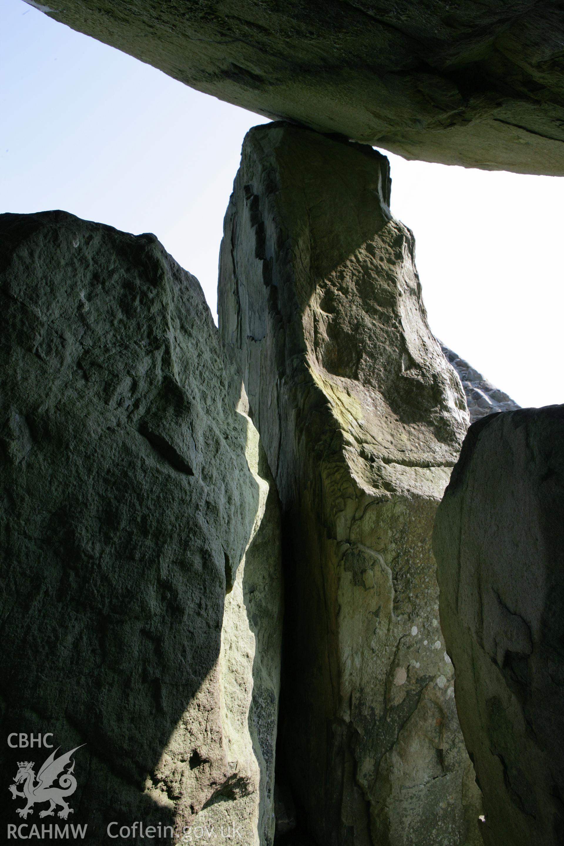 Interior of portal dolmen