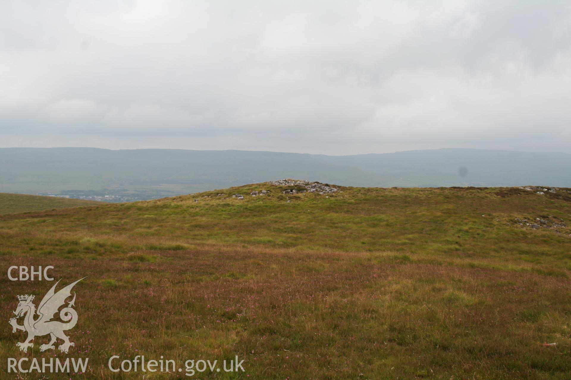 View of cairn from the north-east.