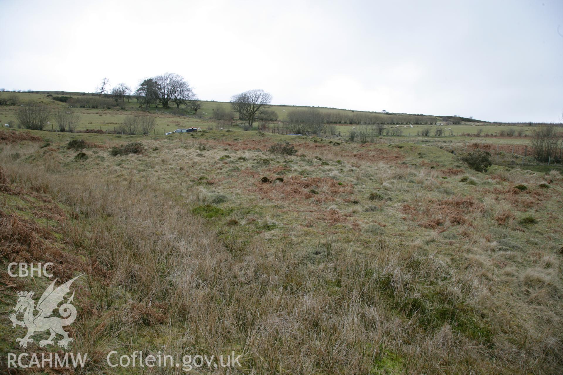 Clawdd British, interior looking north-west