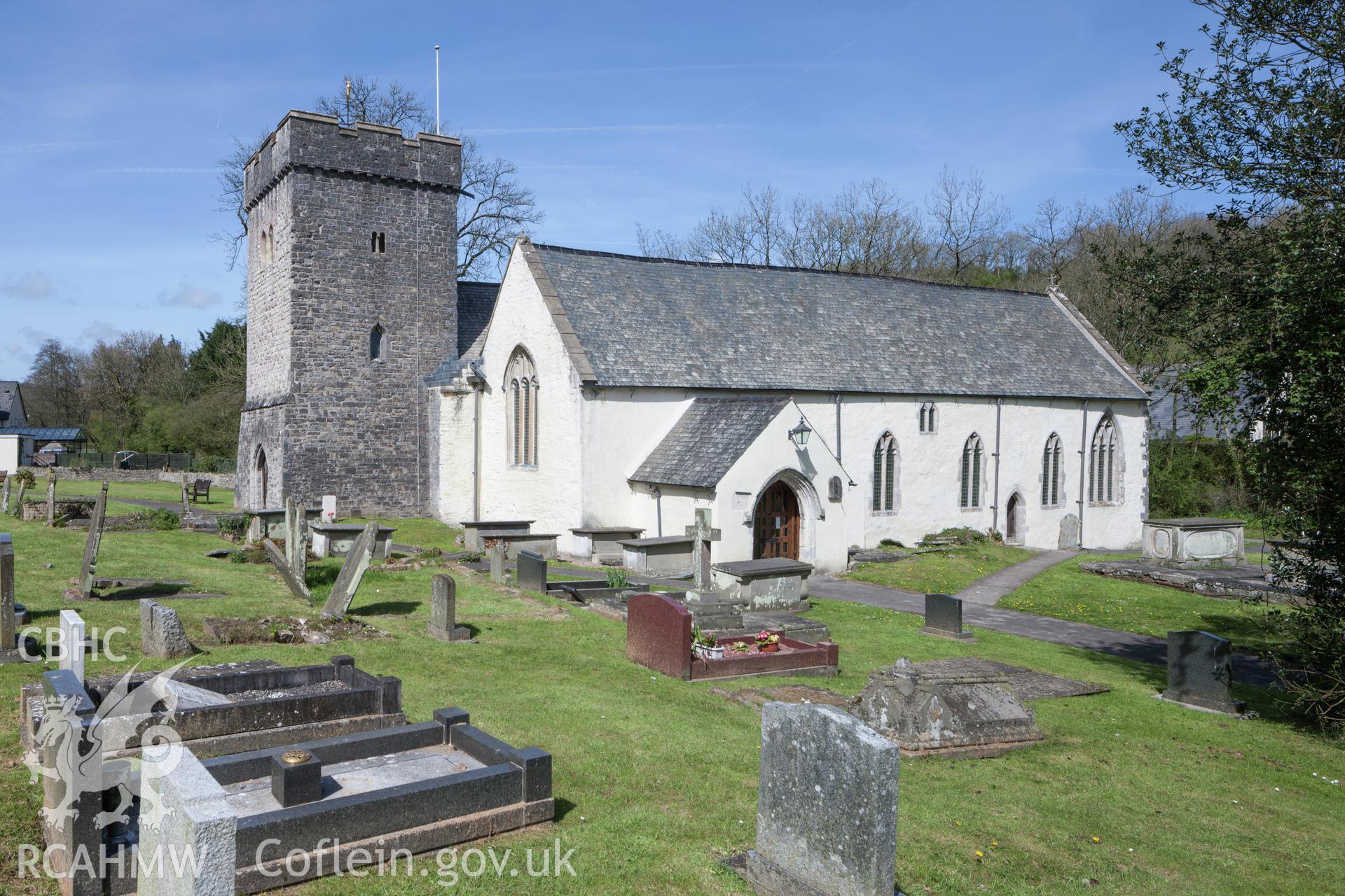 Exterior: south aisle and tower