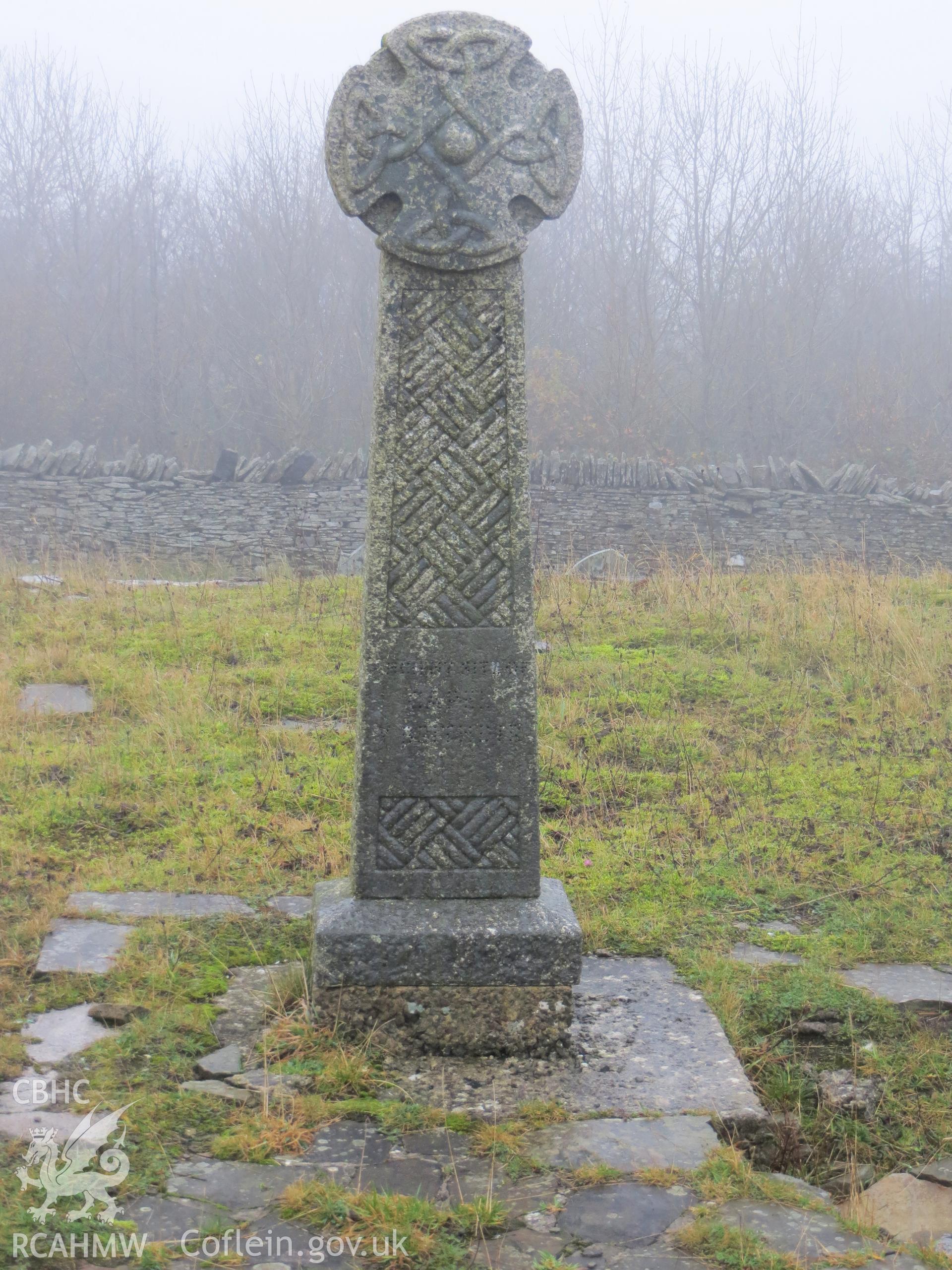 Replica of inscribed stone found within the chapel walls.