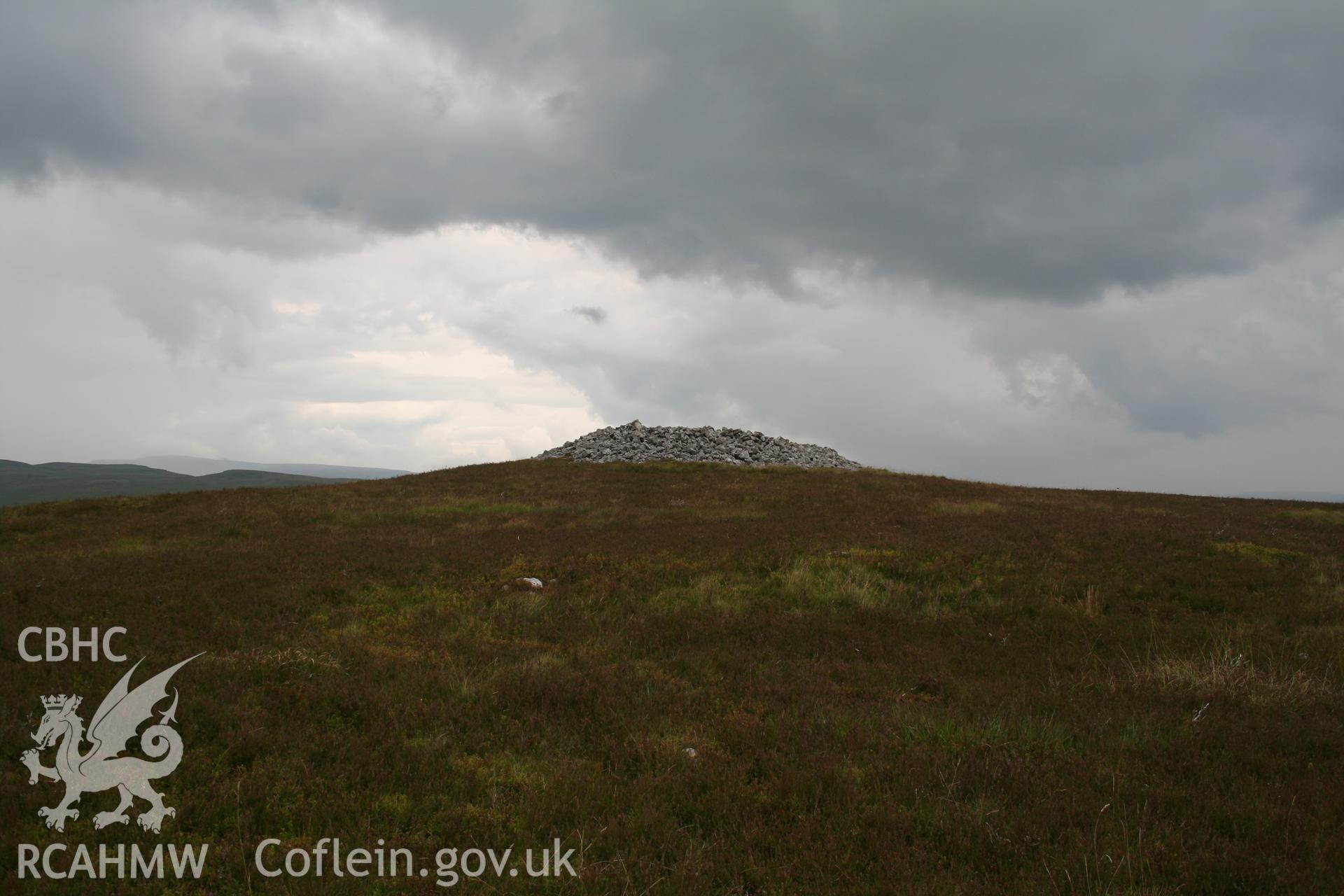 View of cairn from the south-west.