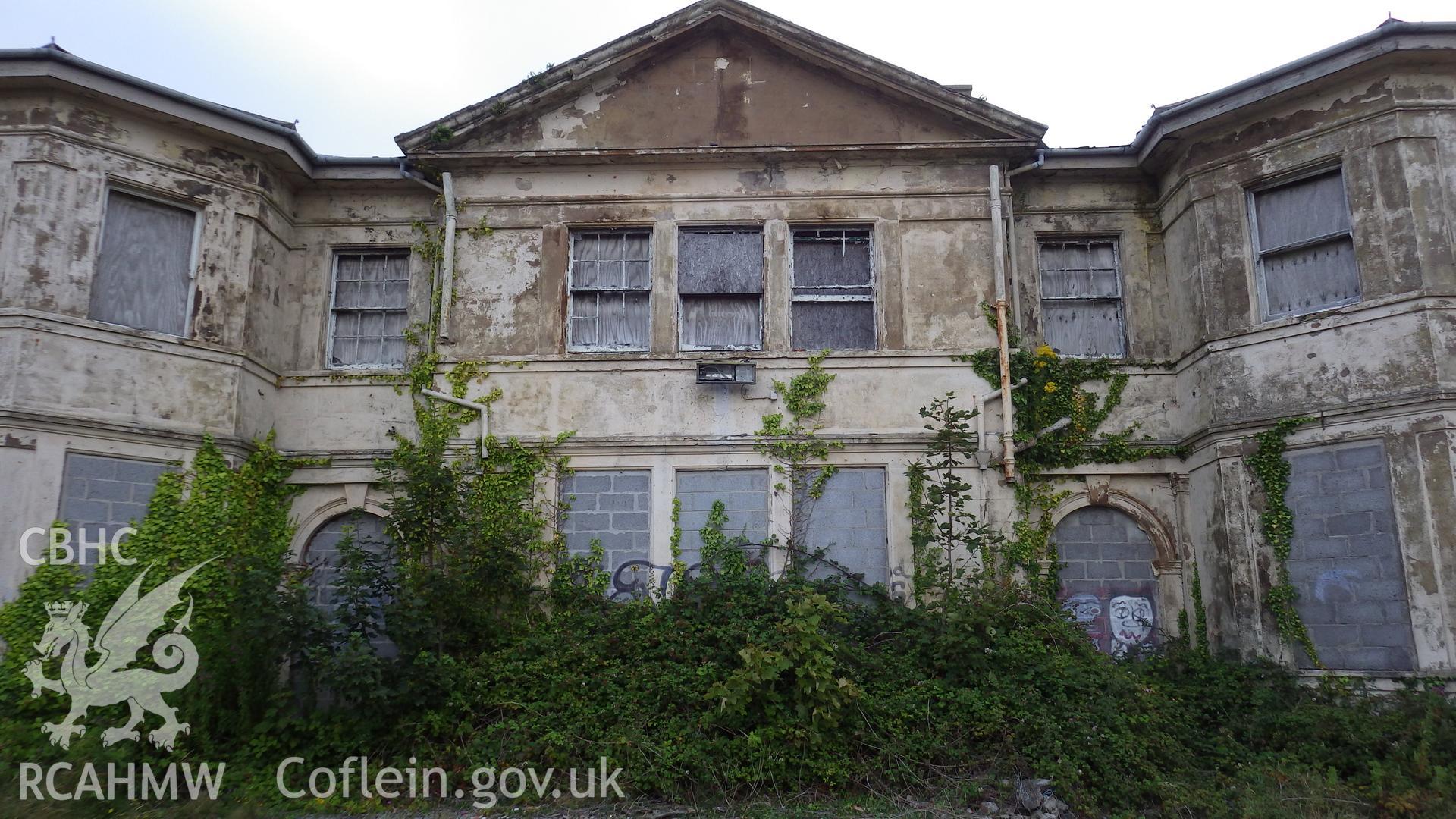 Front or eastern facade viewed from east