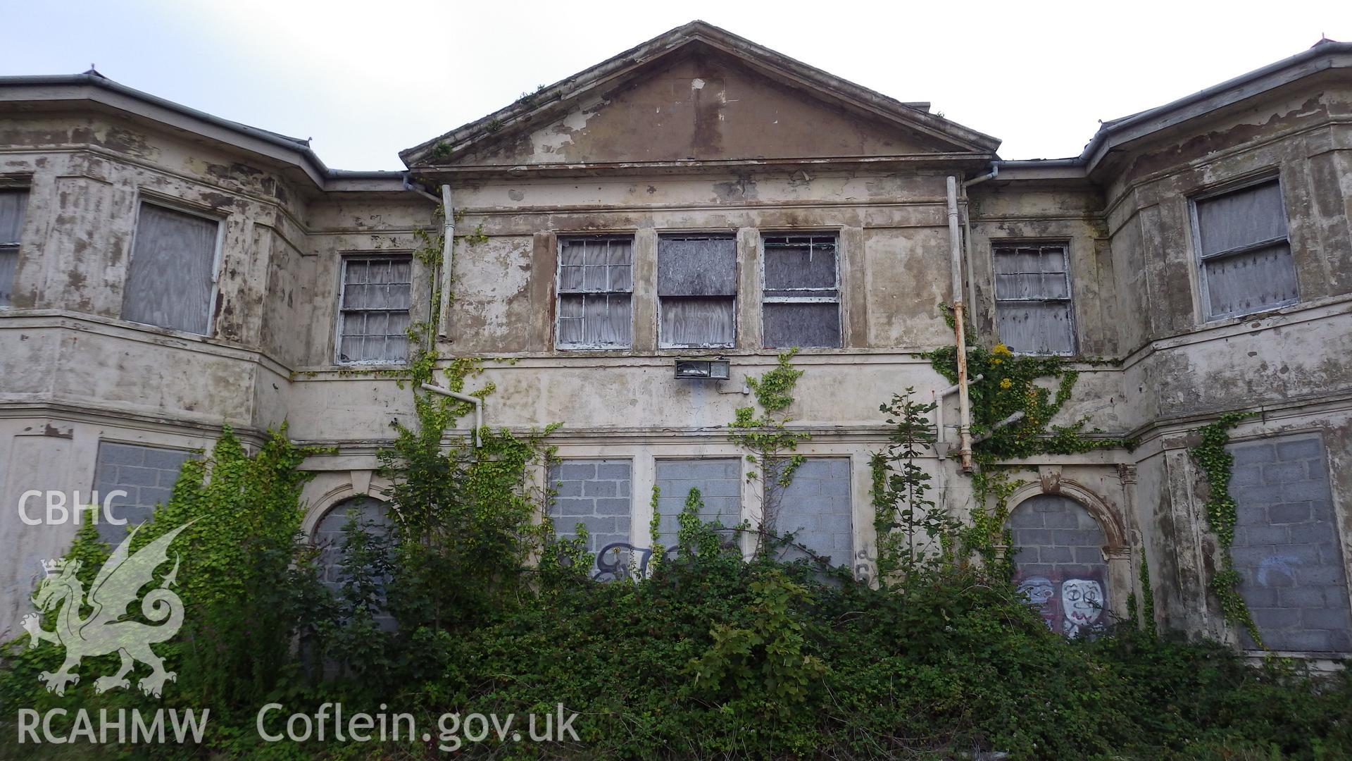 Front or eastern facade viewed from east