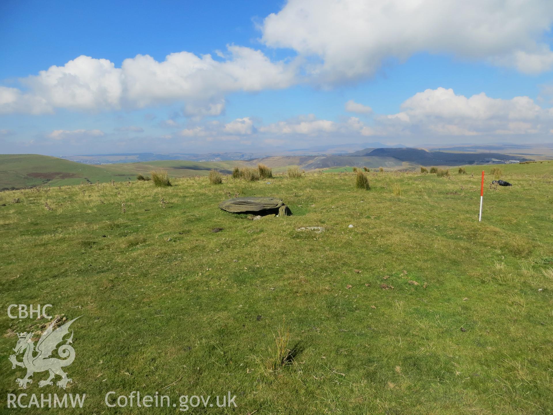 View from the south; 1m scale.