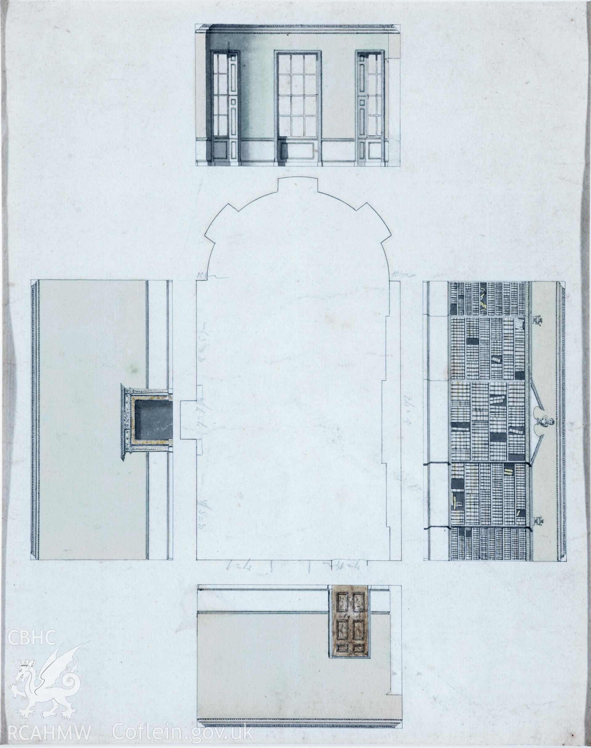 Original architects plans.