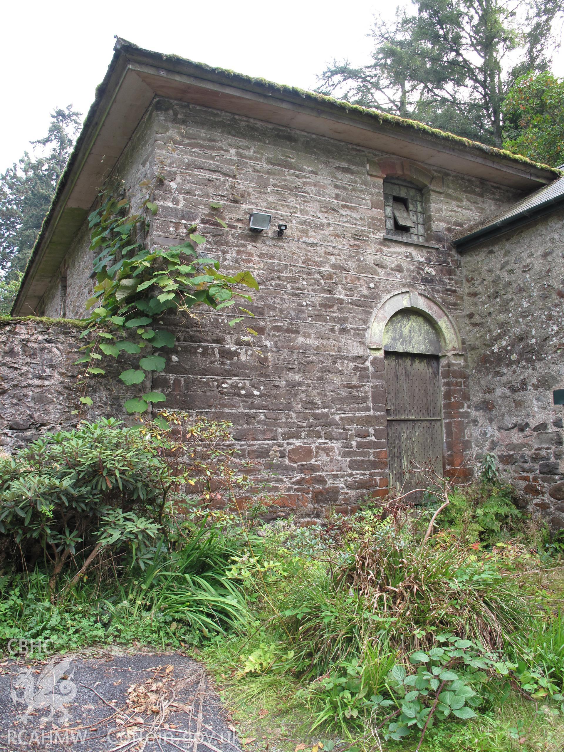 View from the north of Furnace Mill, Bodnant.