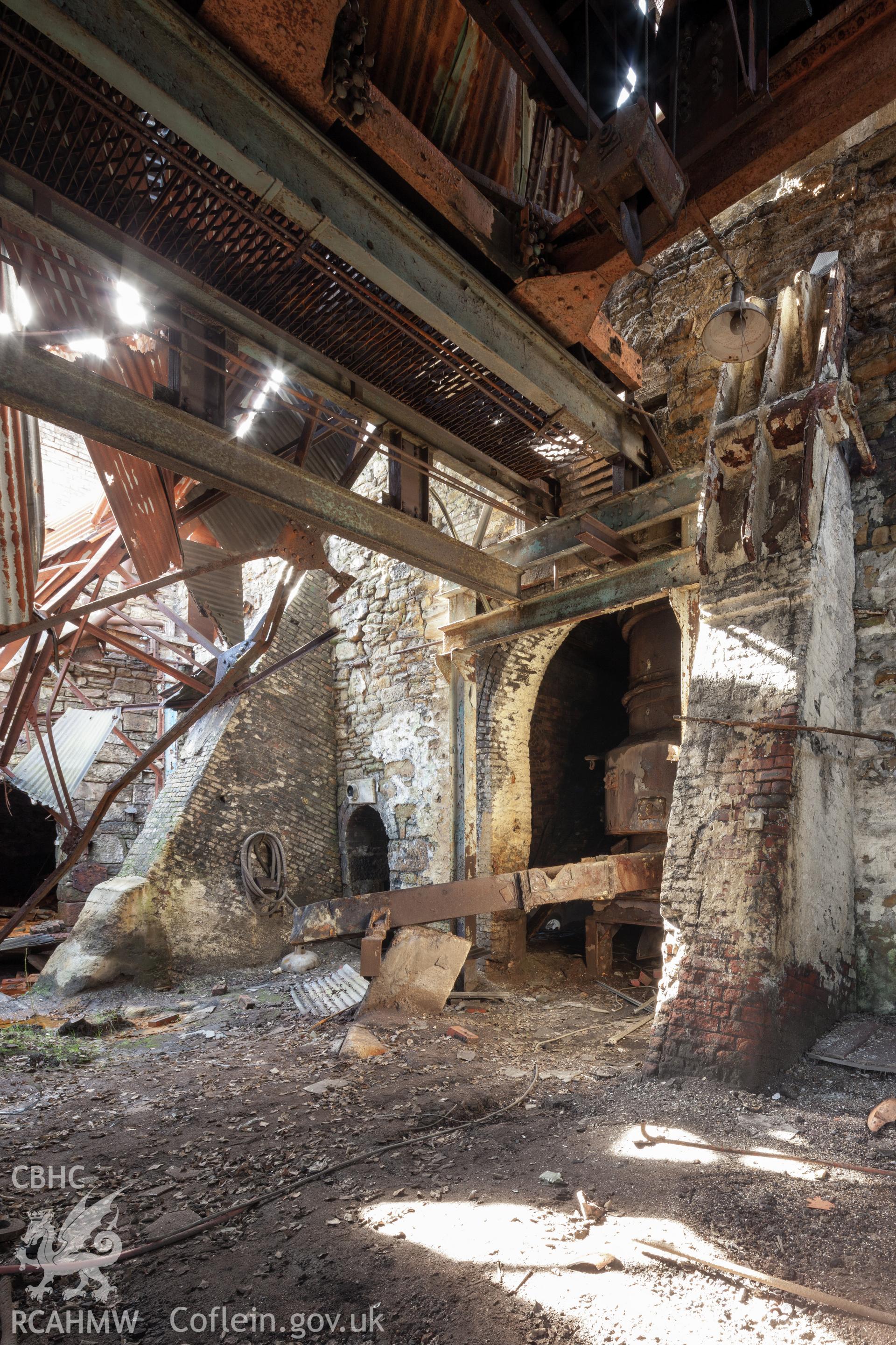 Interior, detail of furnace