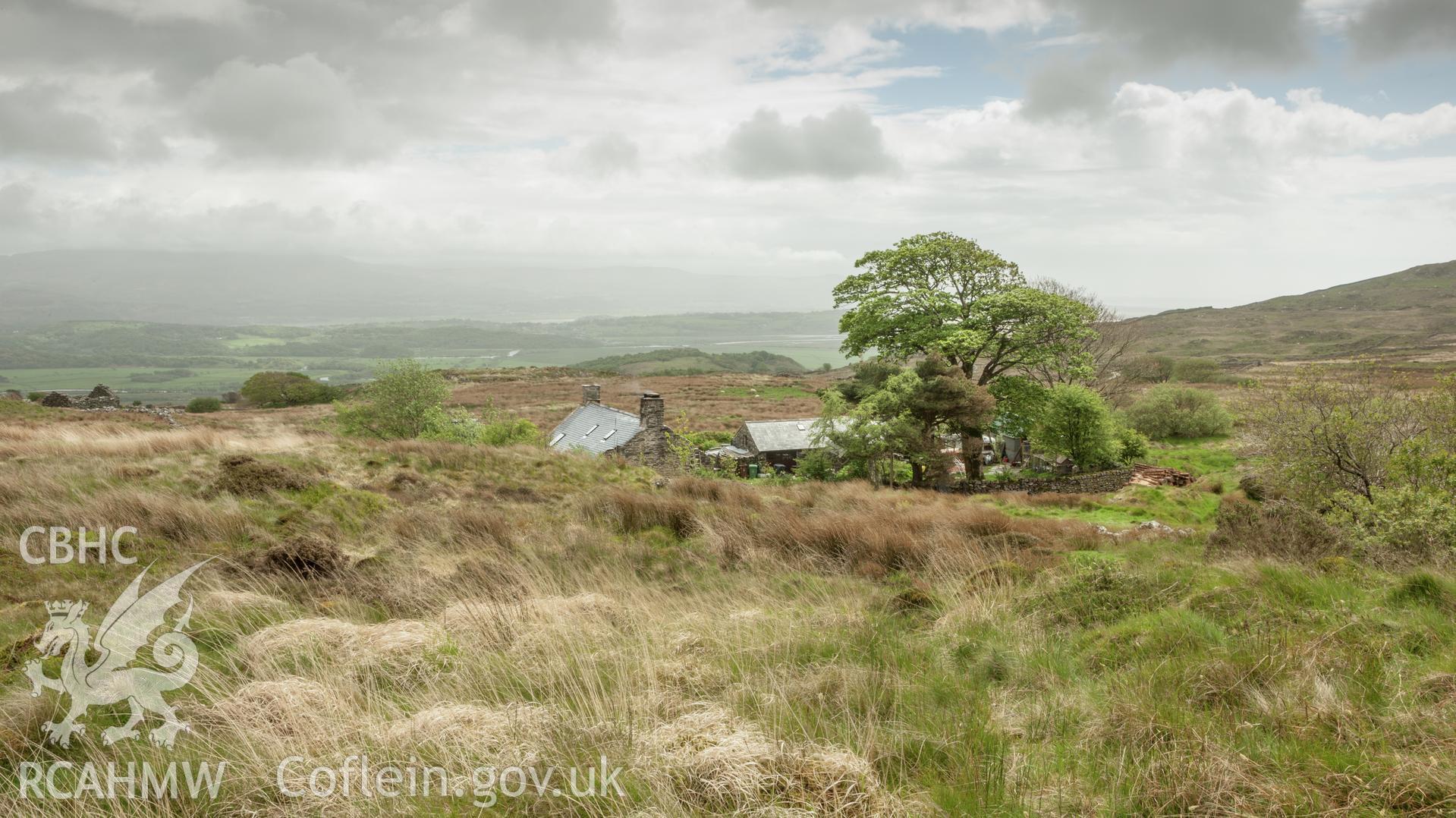 Landscape view from the north