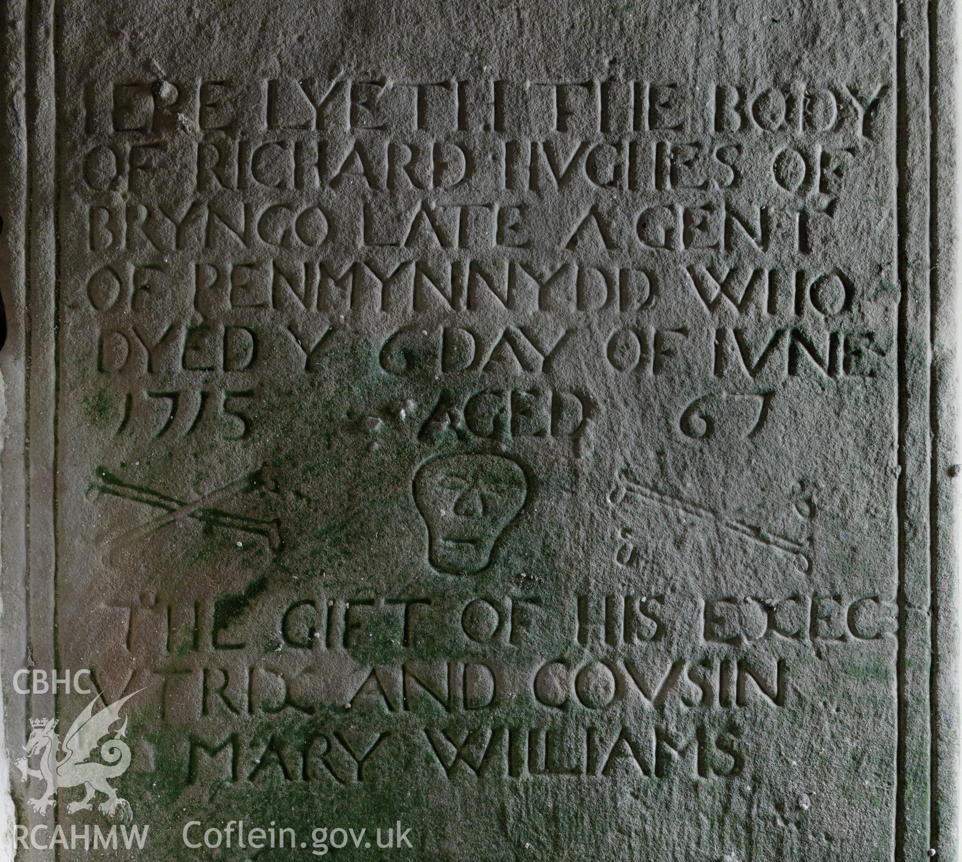 C18 grave slab