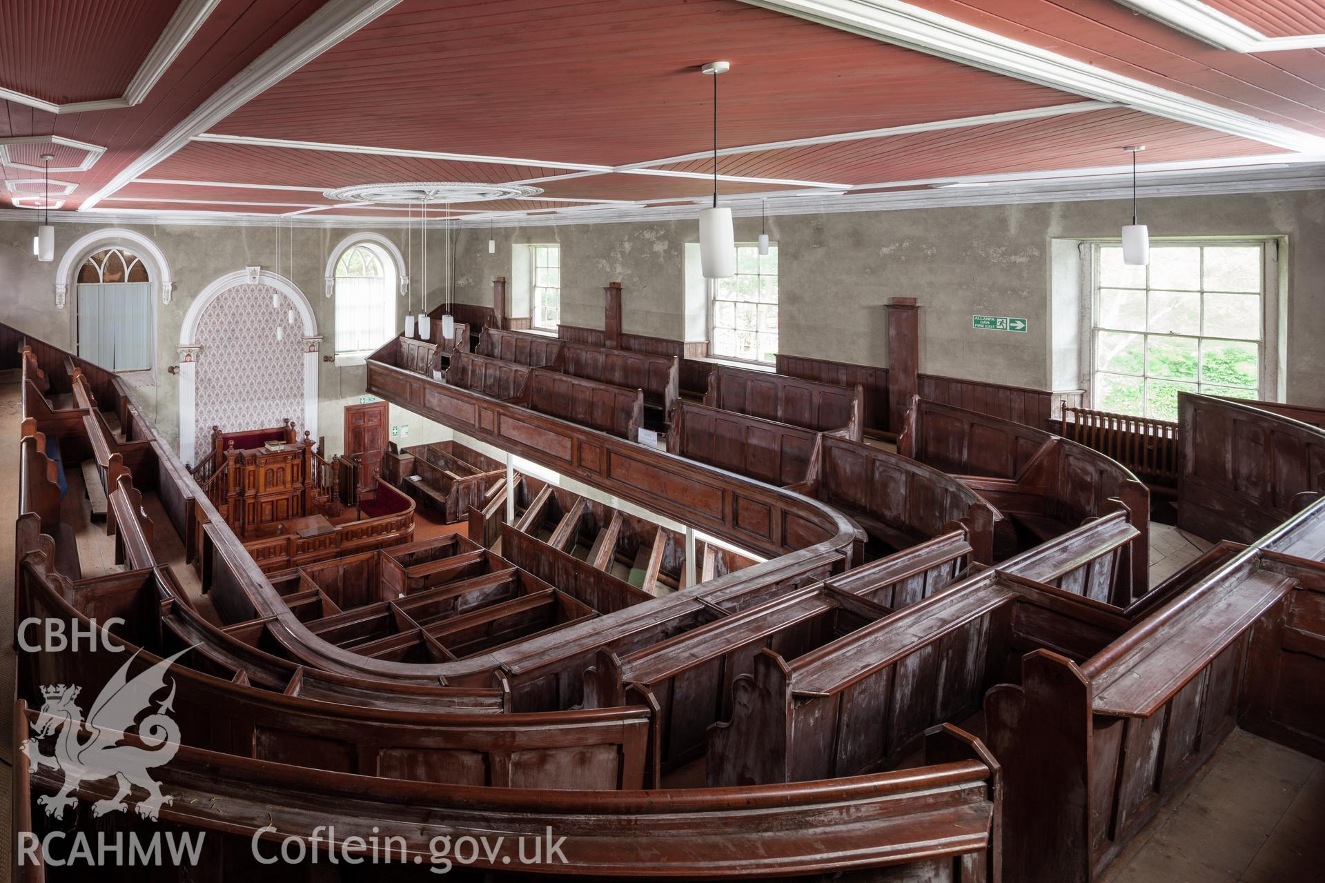 Interior, gallery view from the east