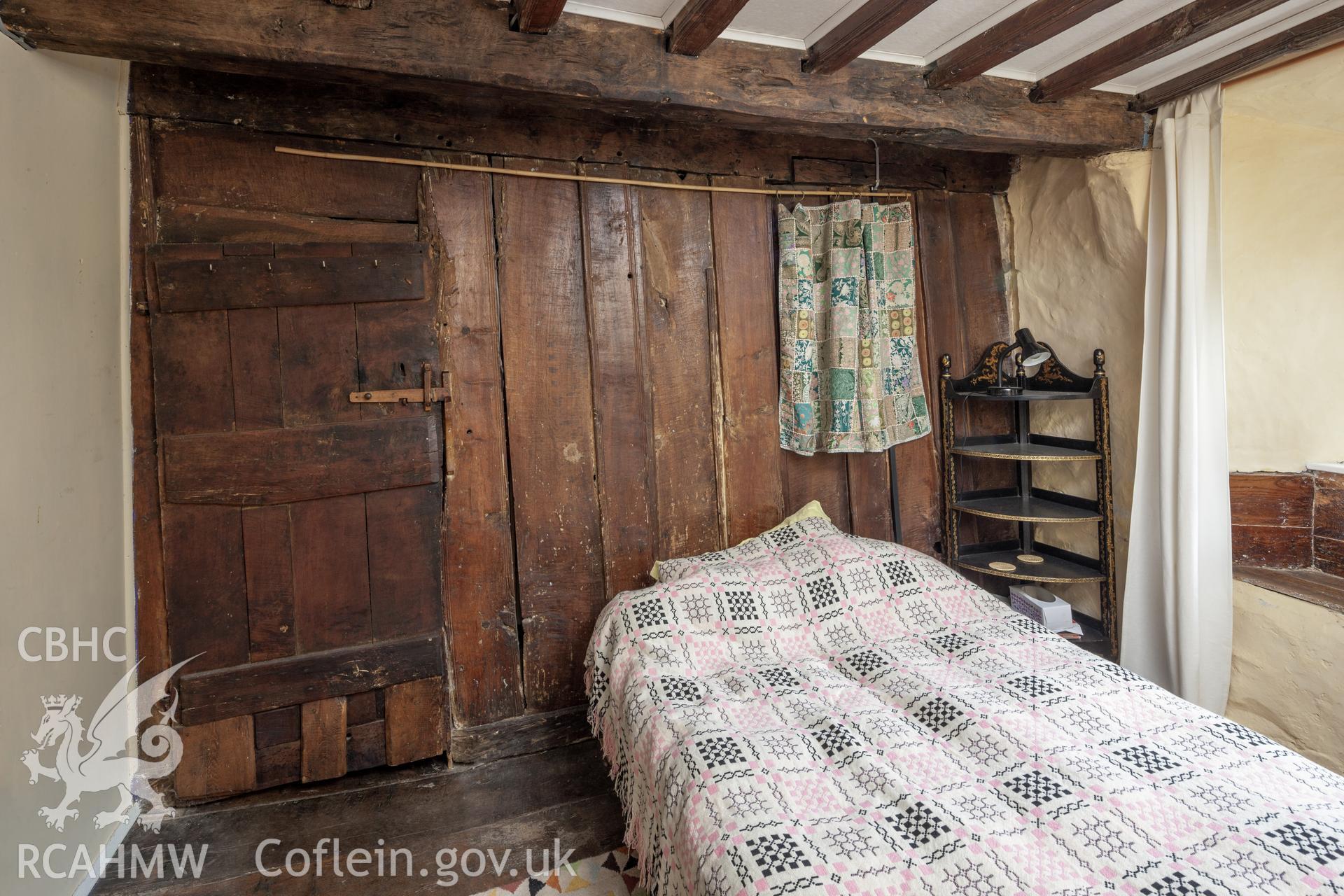 Panelling in bedroom