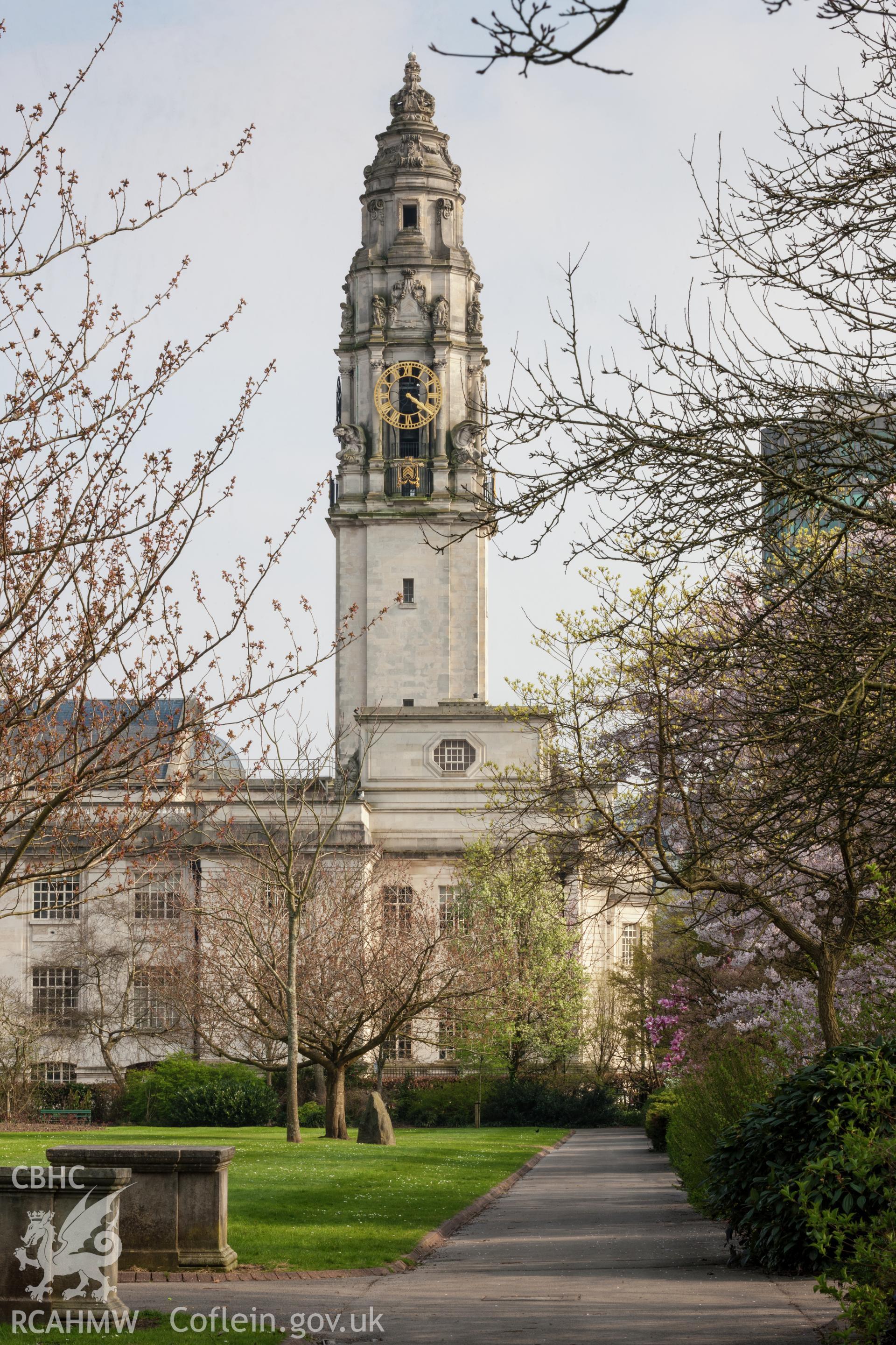 Clock tower from the northwest