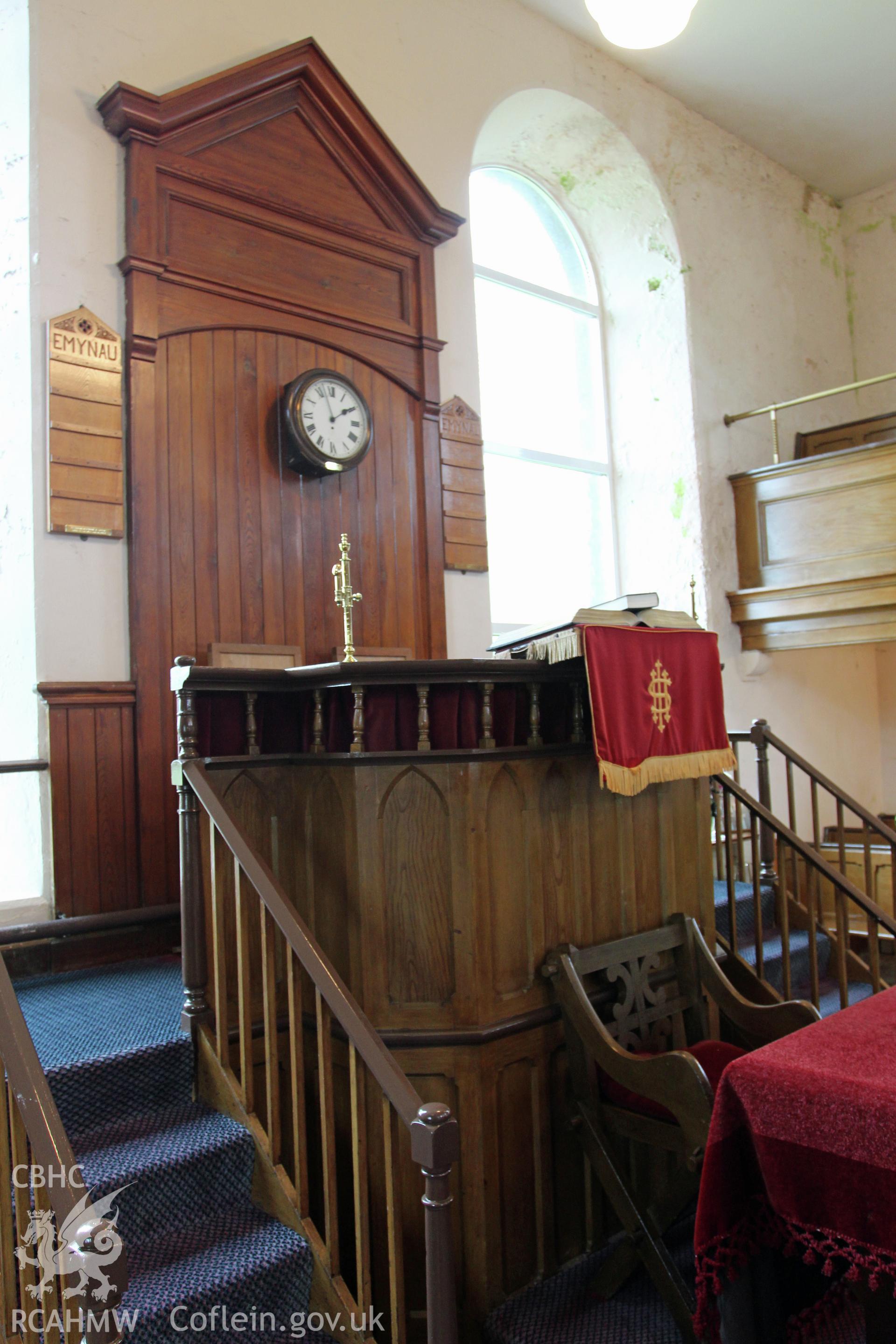 Detail of pulpit