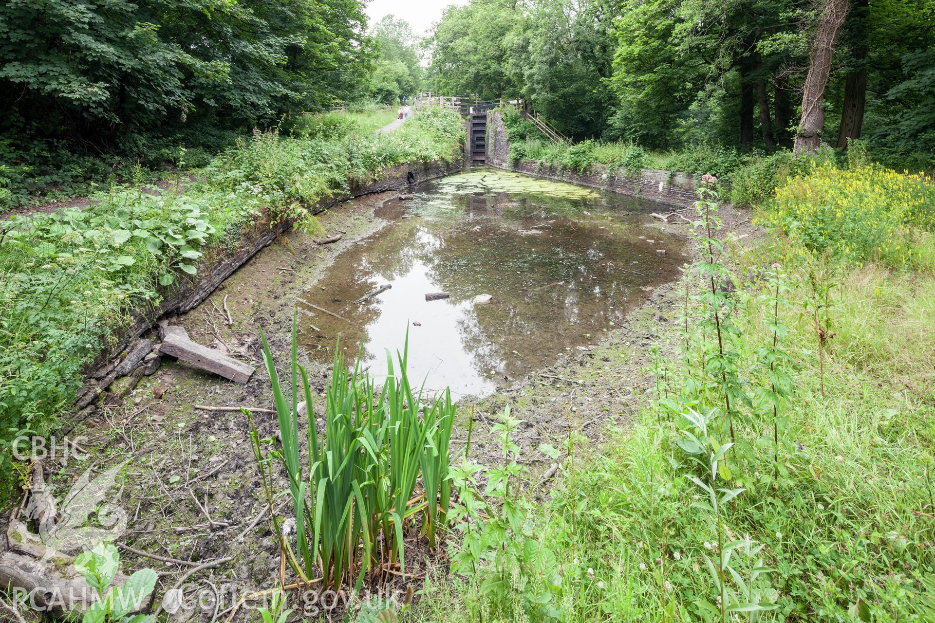 Derelict lock at the limit of the current operational waterway