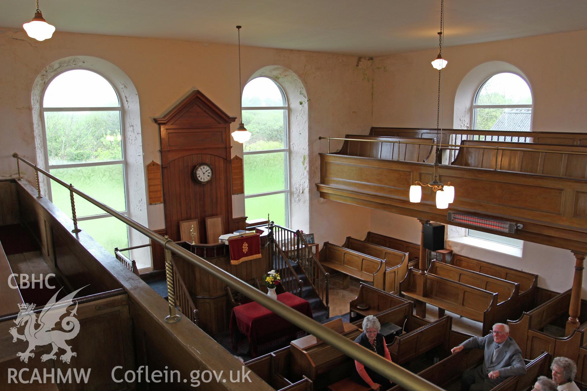 Interior looking north-east