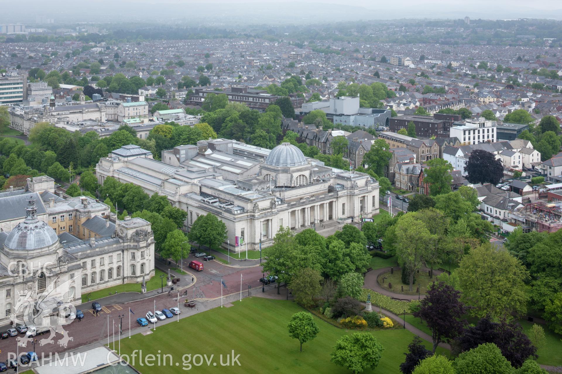 View of National Museum from the roof of Capital Building