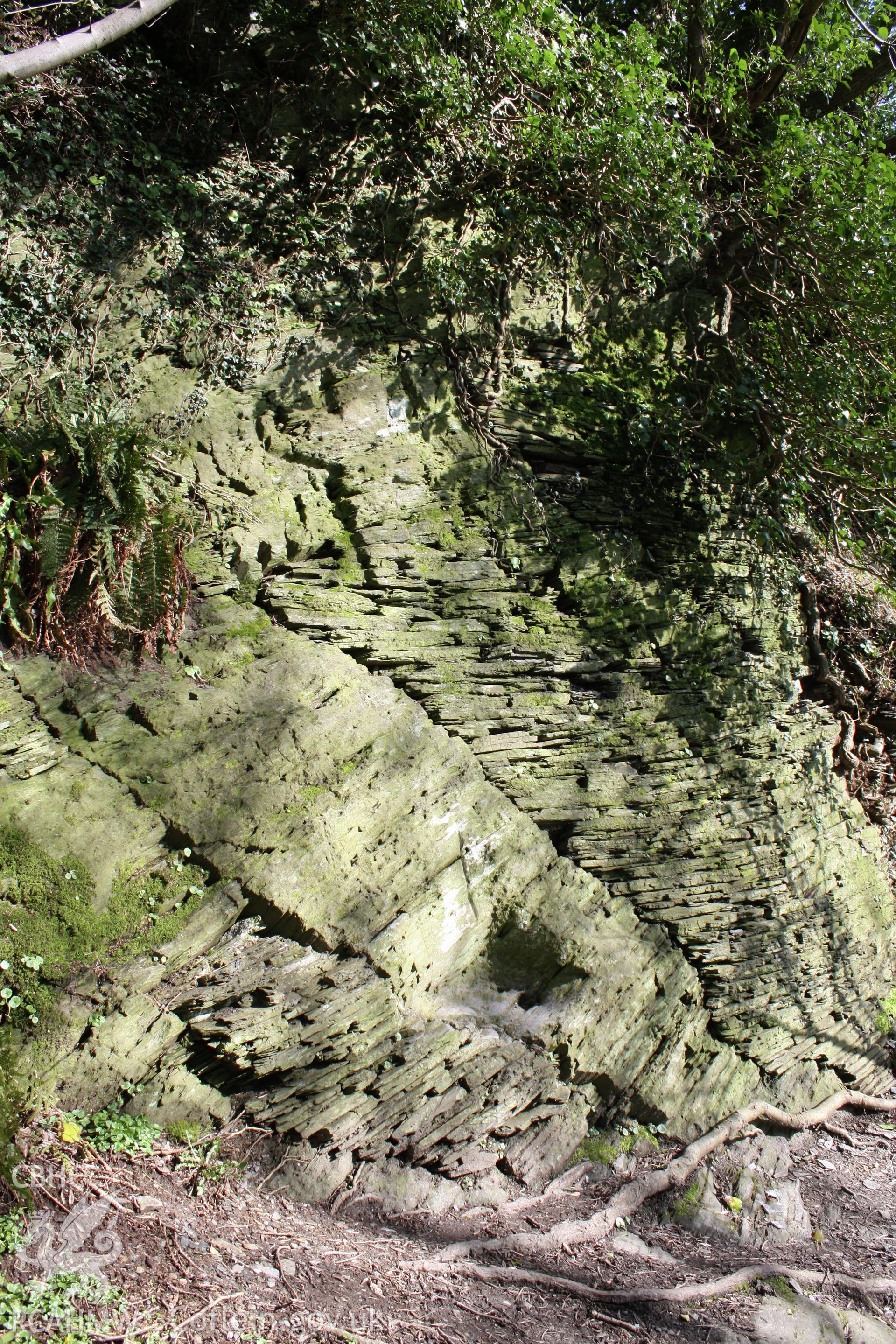 Rock Cross, Nevern. View looking north-east.