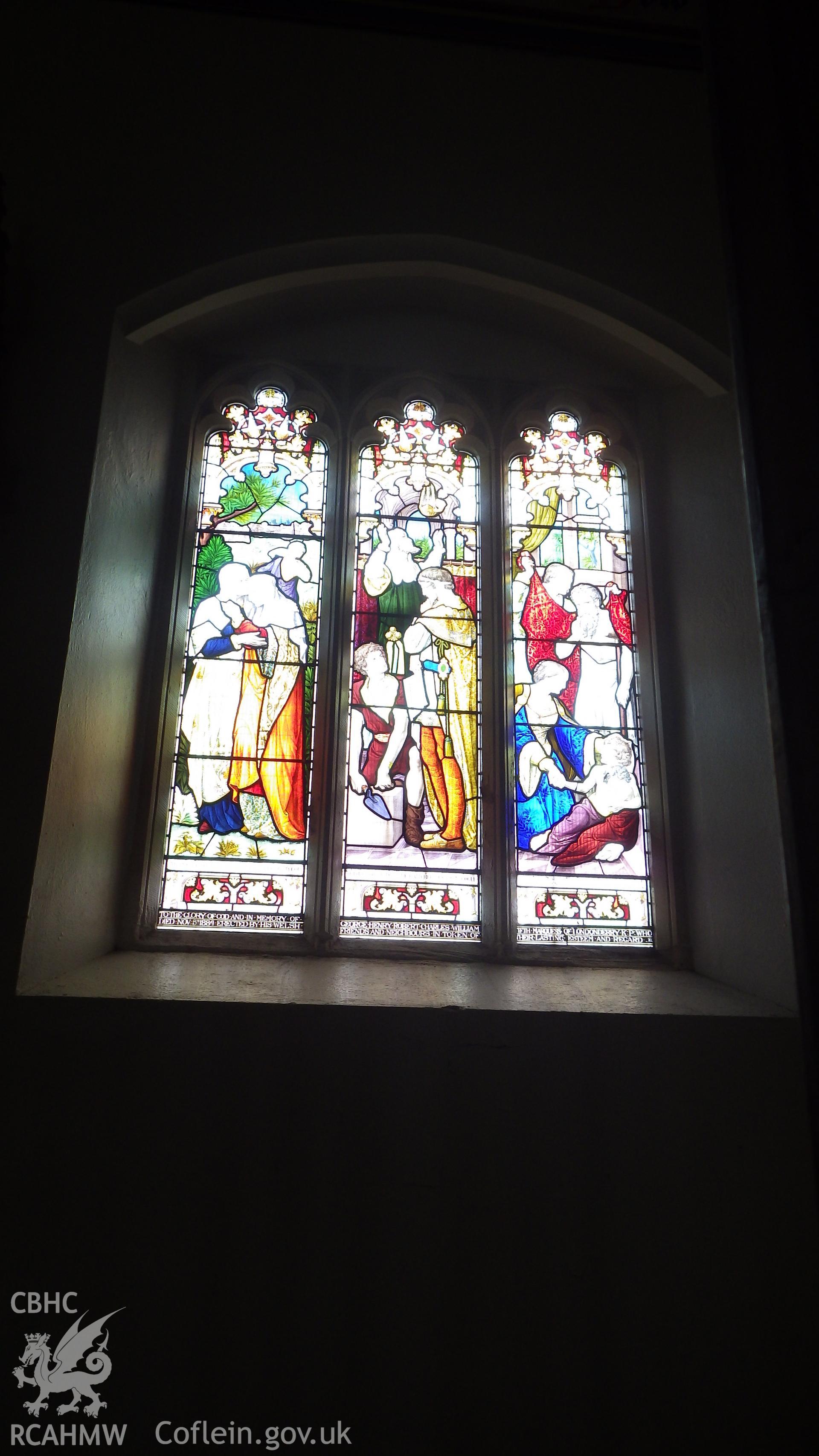 Stained glass window