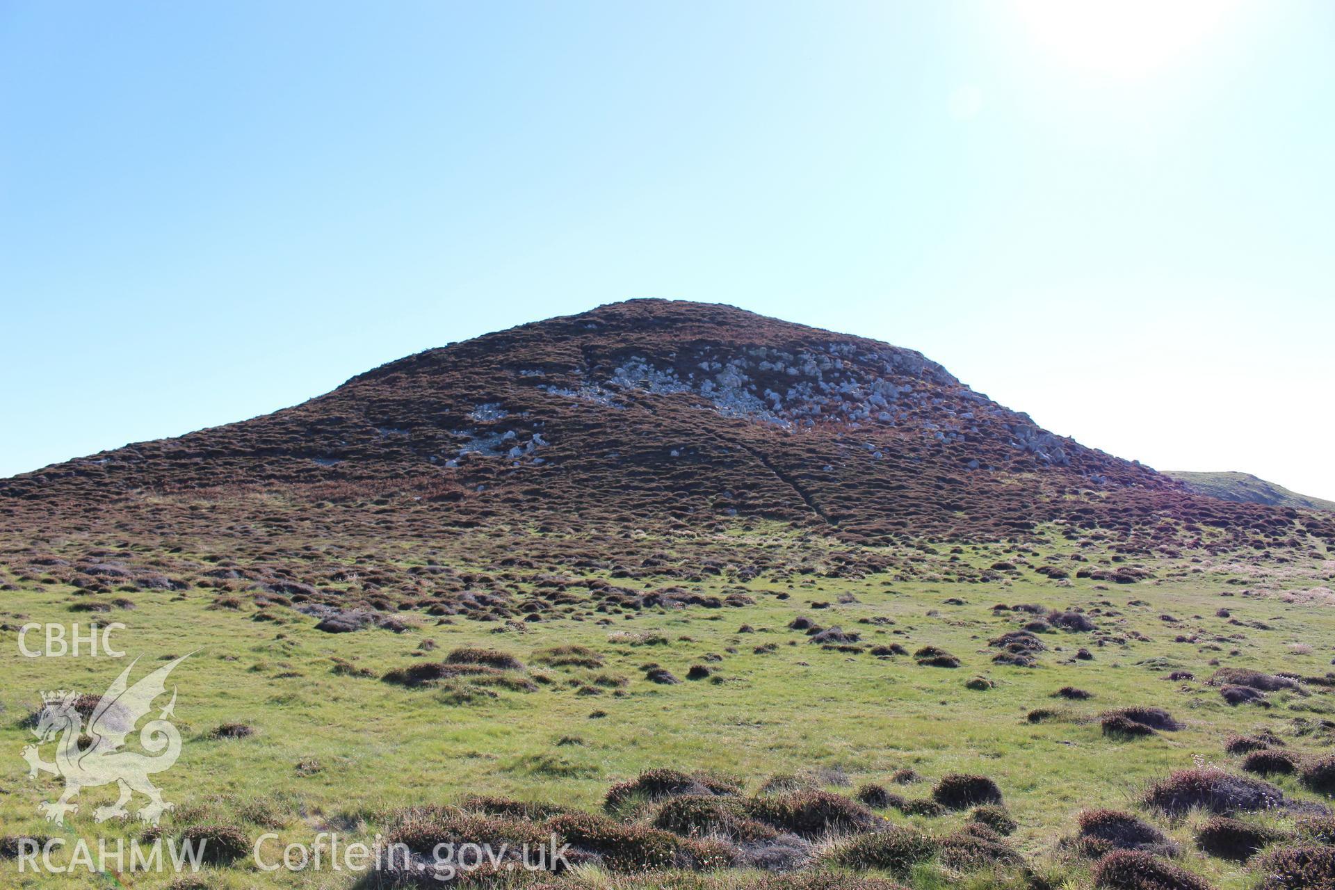 Foel Fawr Stone Implement Working Site.  General view looking south-east.