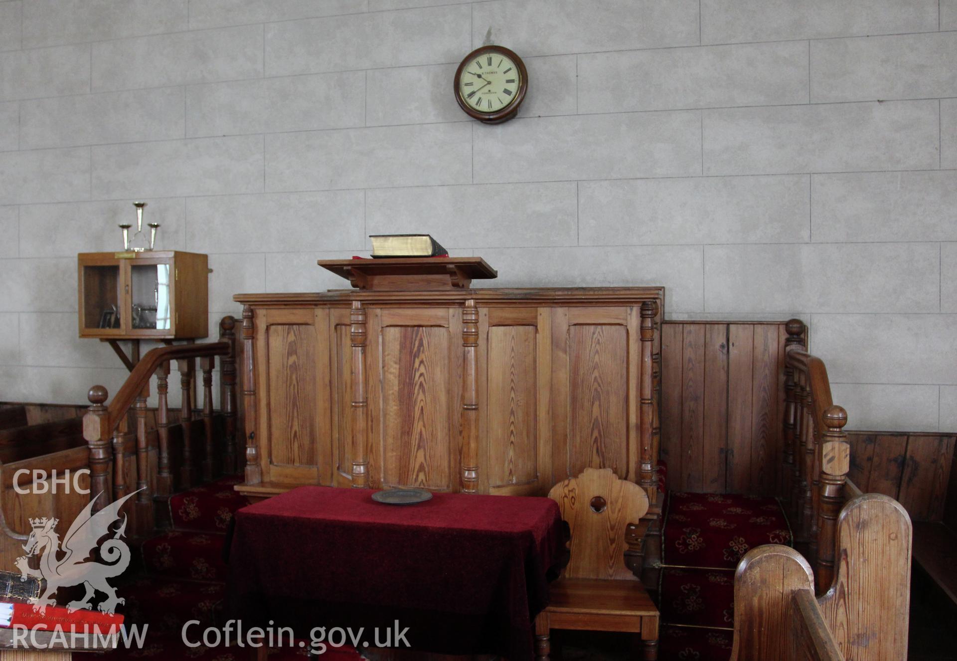 Detail of pulpit