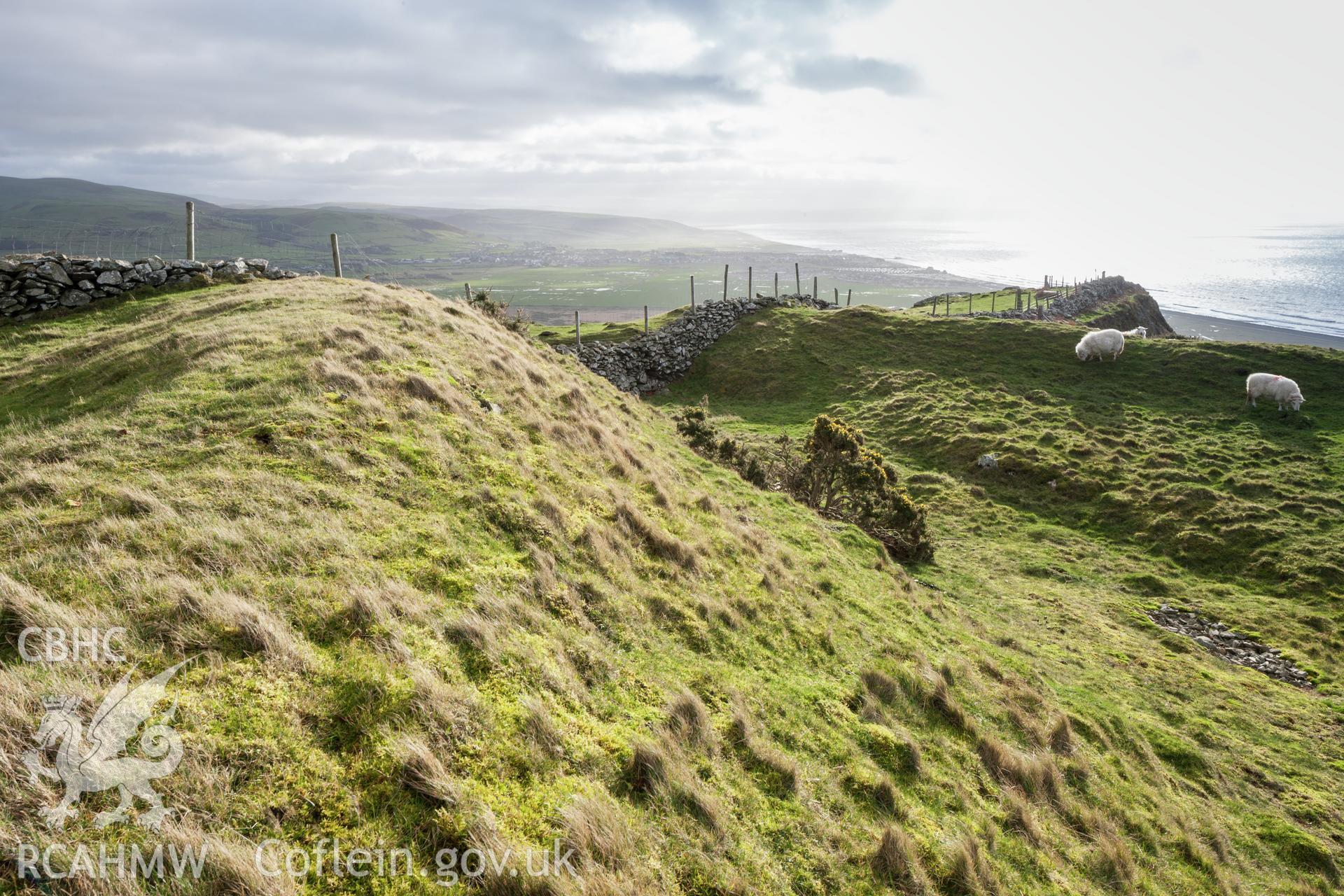 Ramparts viewed from the north northwest