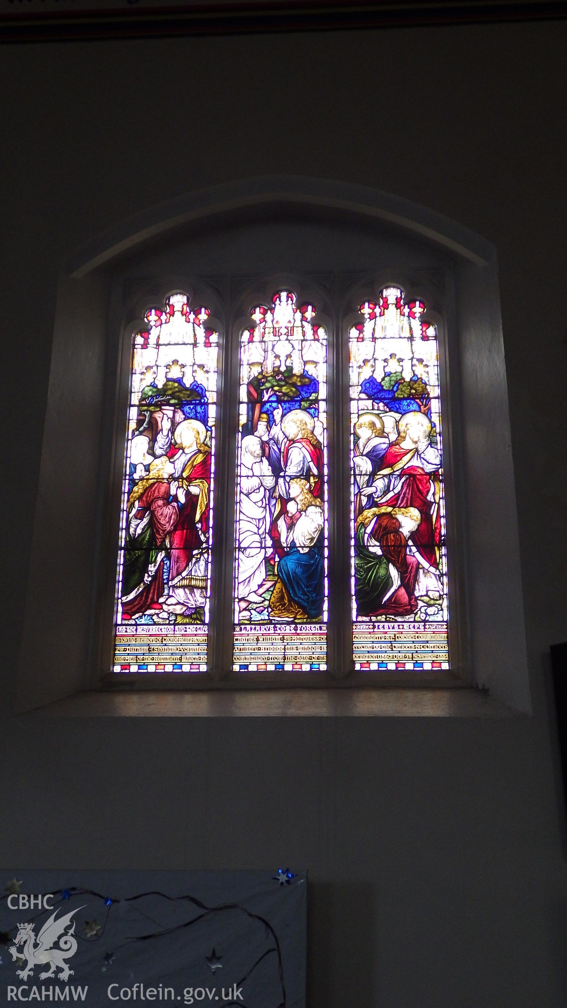 Stained glass window