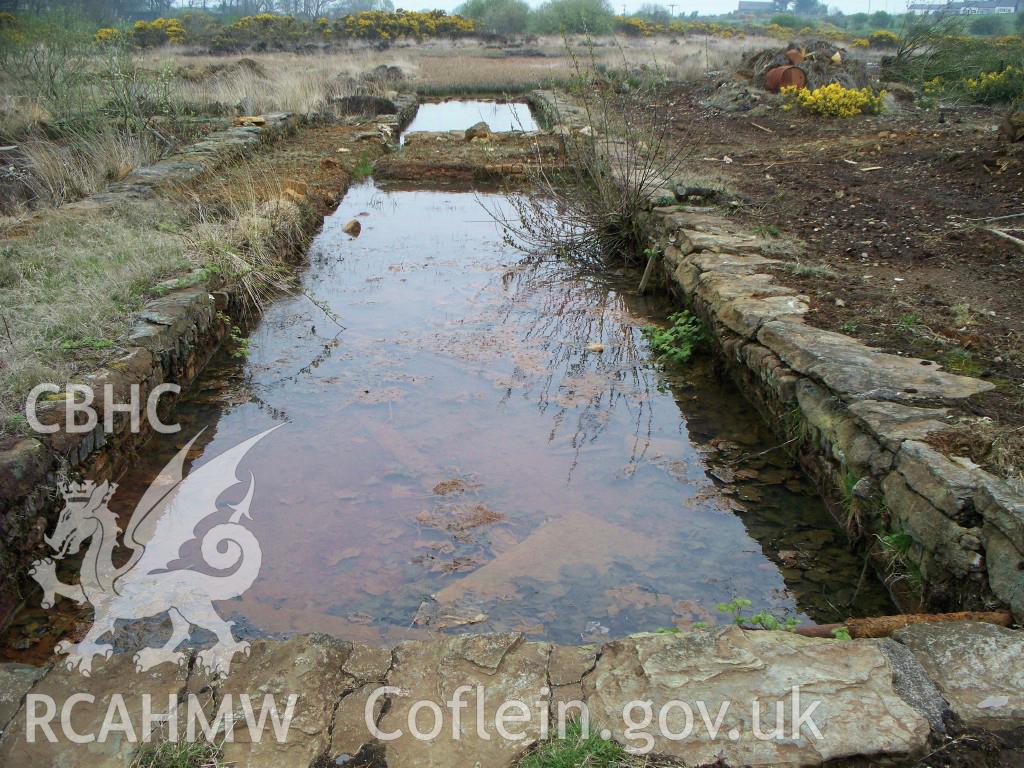 Dyffryn Adda Precipitation Ponds. View looking north-east, Feb 2009.