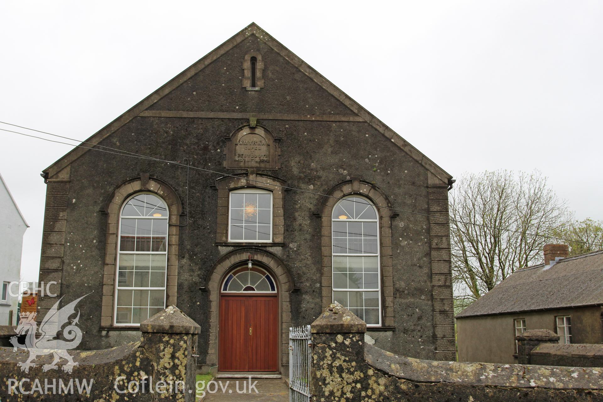 Smyrna Baptist Chapel viewed from the south