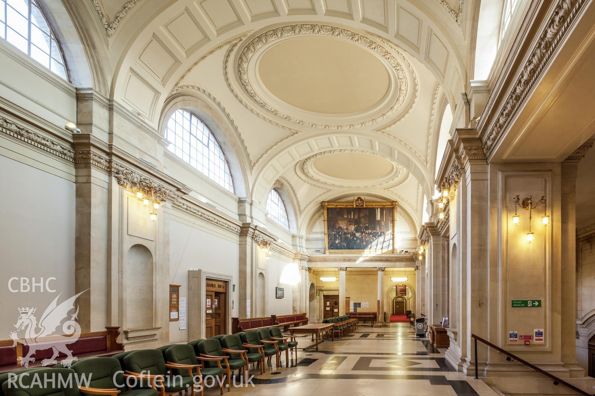 Interior, Courts Hall