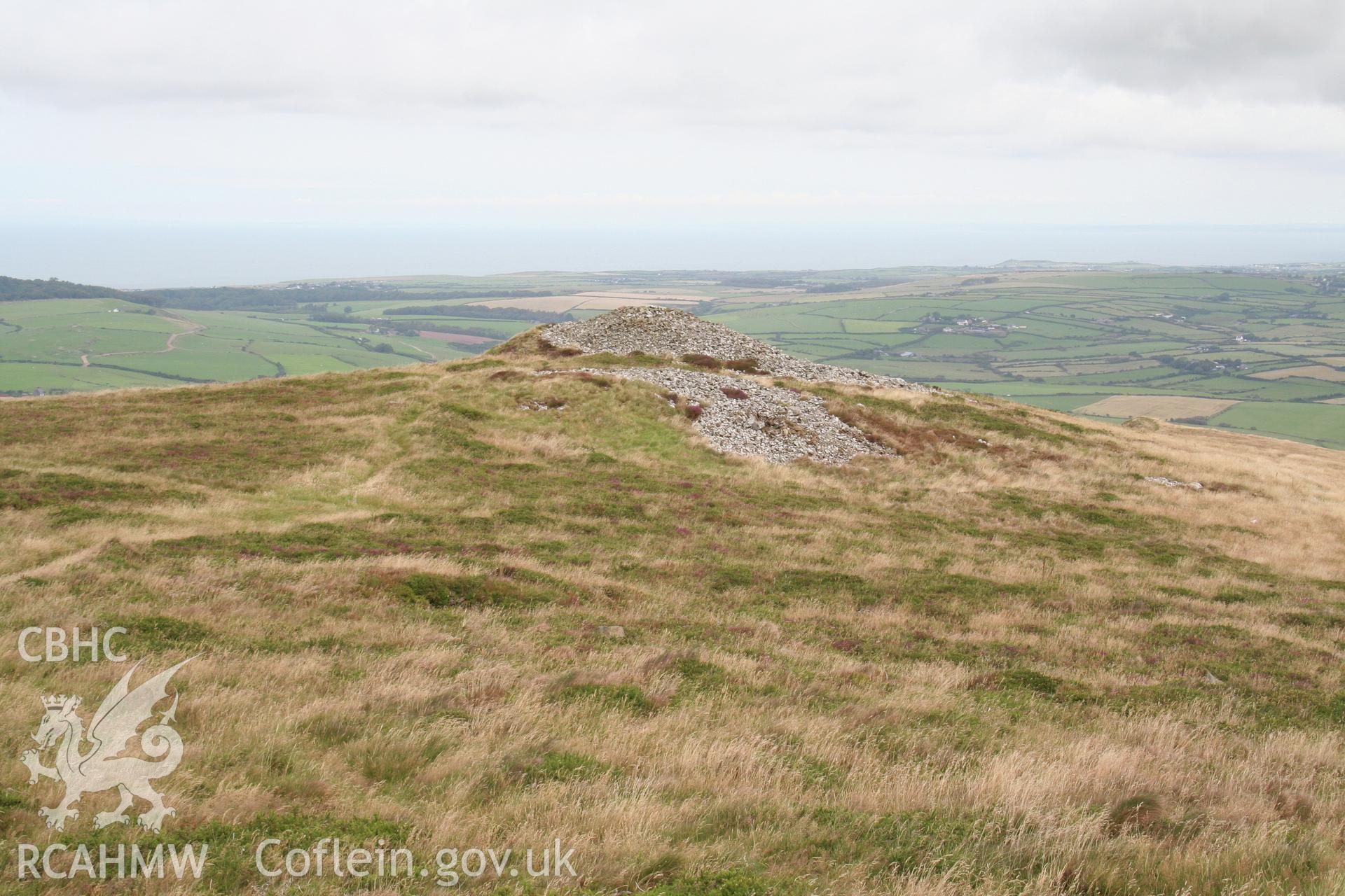 Cairn II, Mynydd Rhiw from the north.