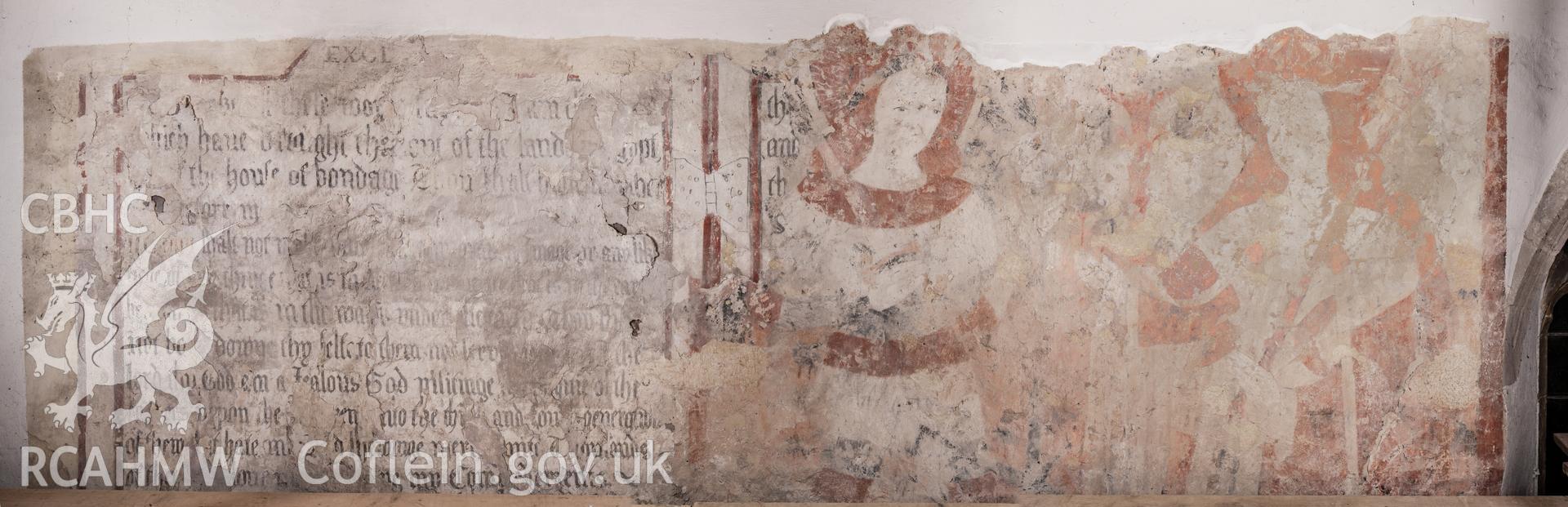 Digital photographs of wall paintings