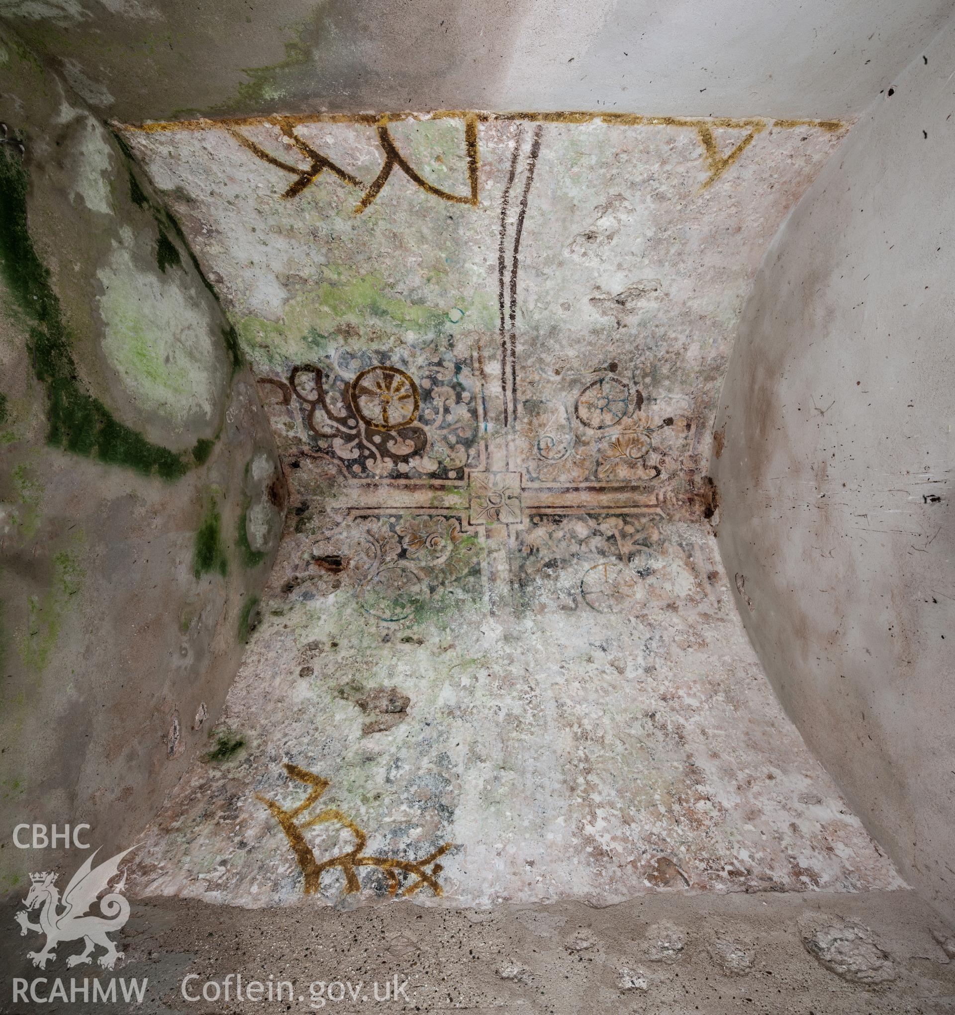 Porch ceiling, composite image