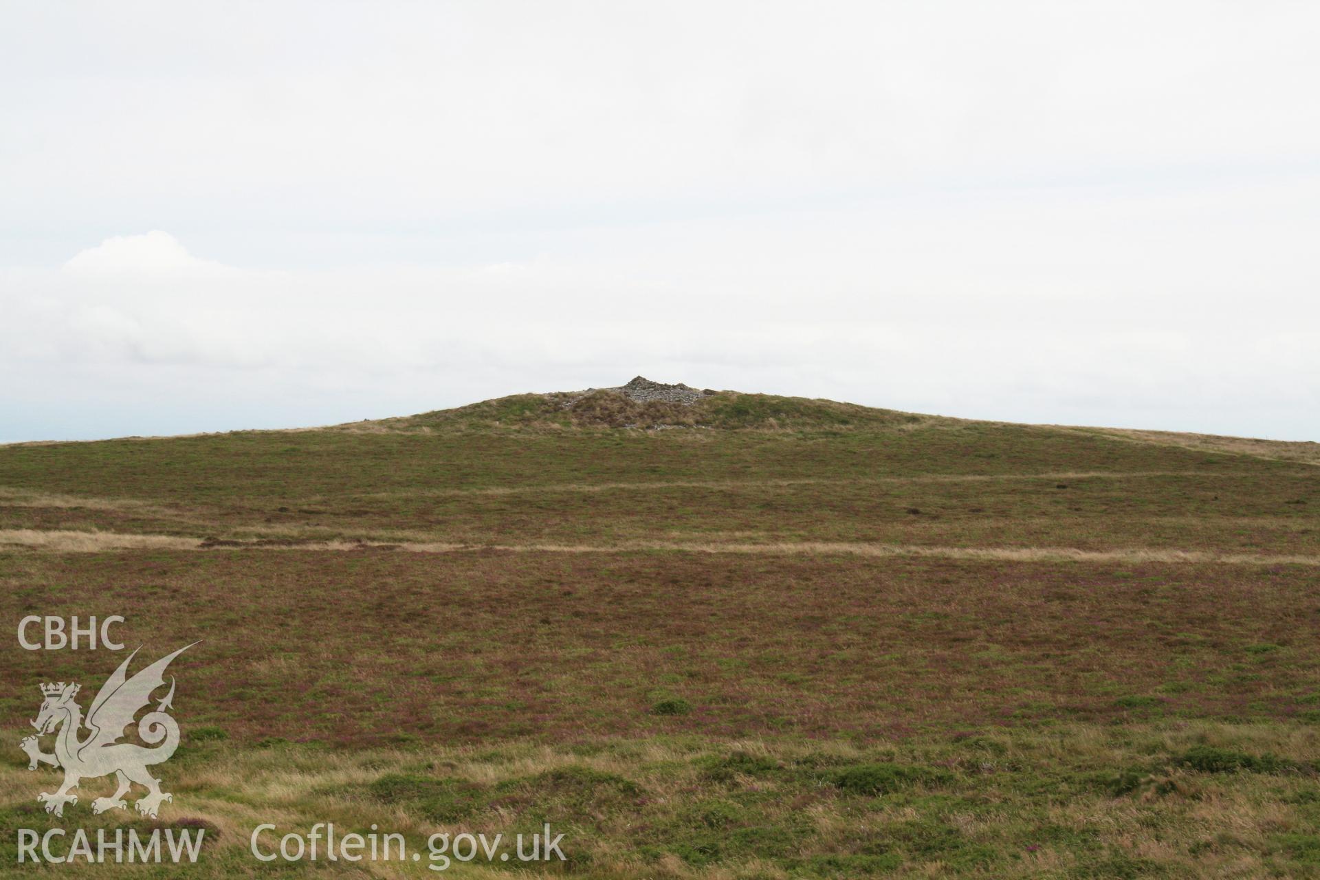 Cairn II, Mynydd Rhiw from the north-west.