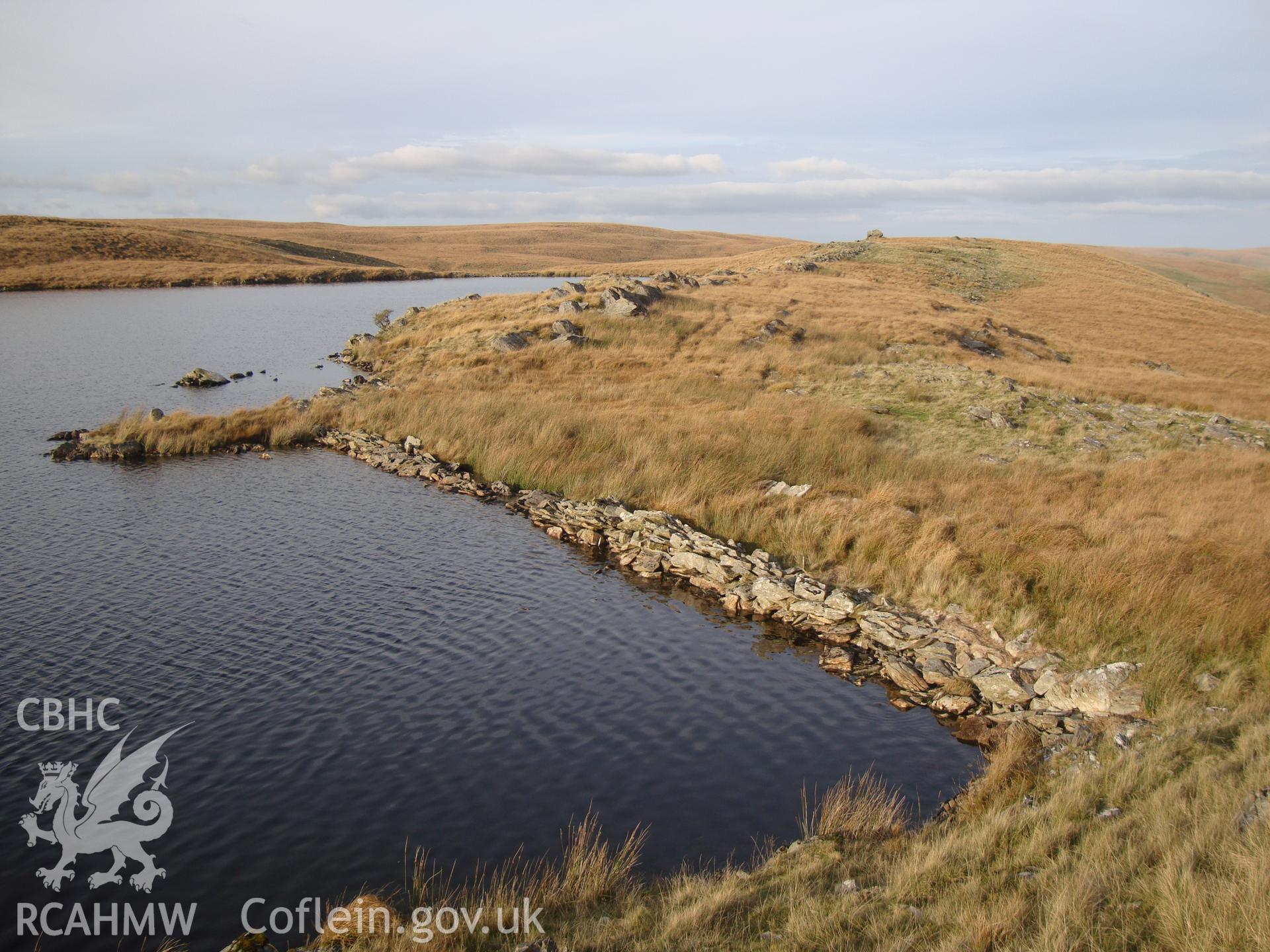 Dam, looking north northeast.