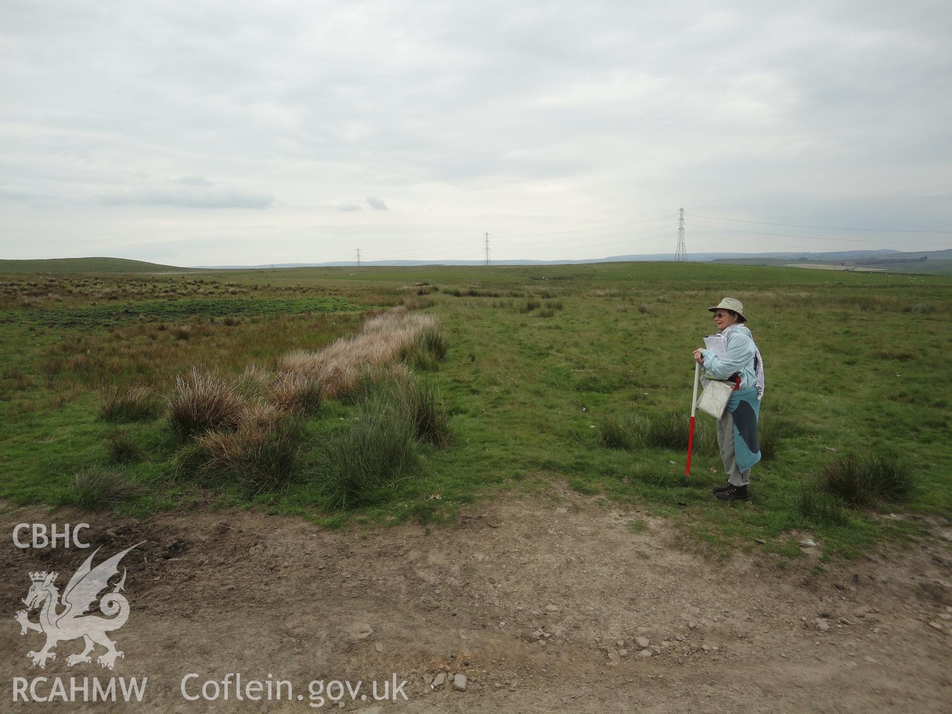 Part of bank NPRN 301281 at ST0999090284, looking northeast.