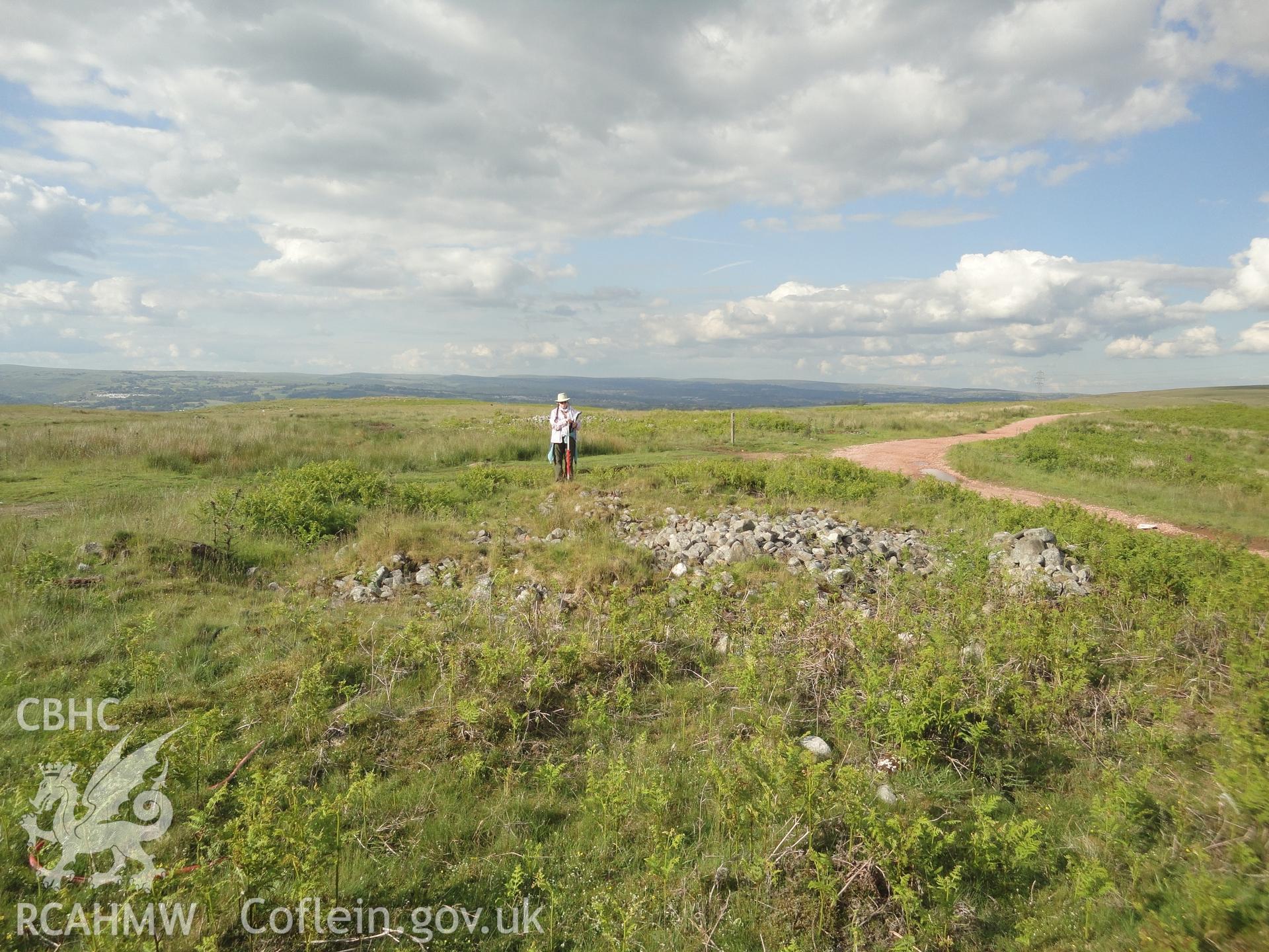 Cairn, looking northeast.