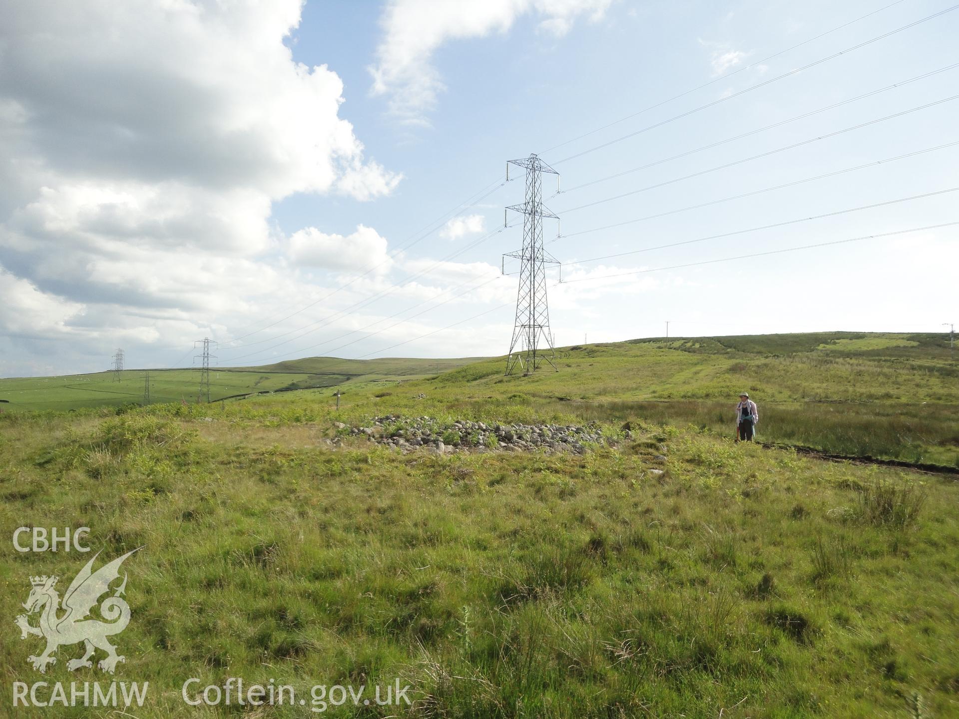 Cairn, looking south southwest.