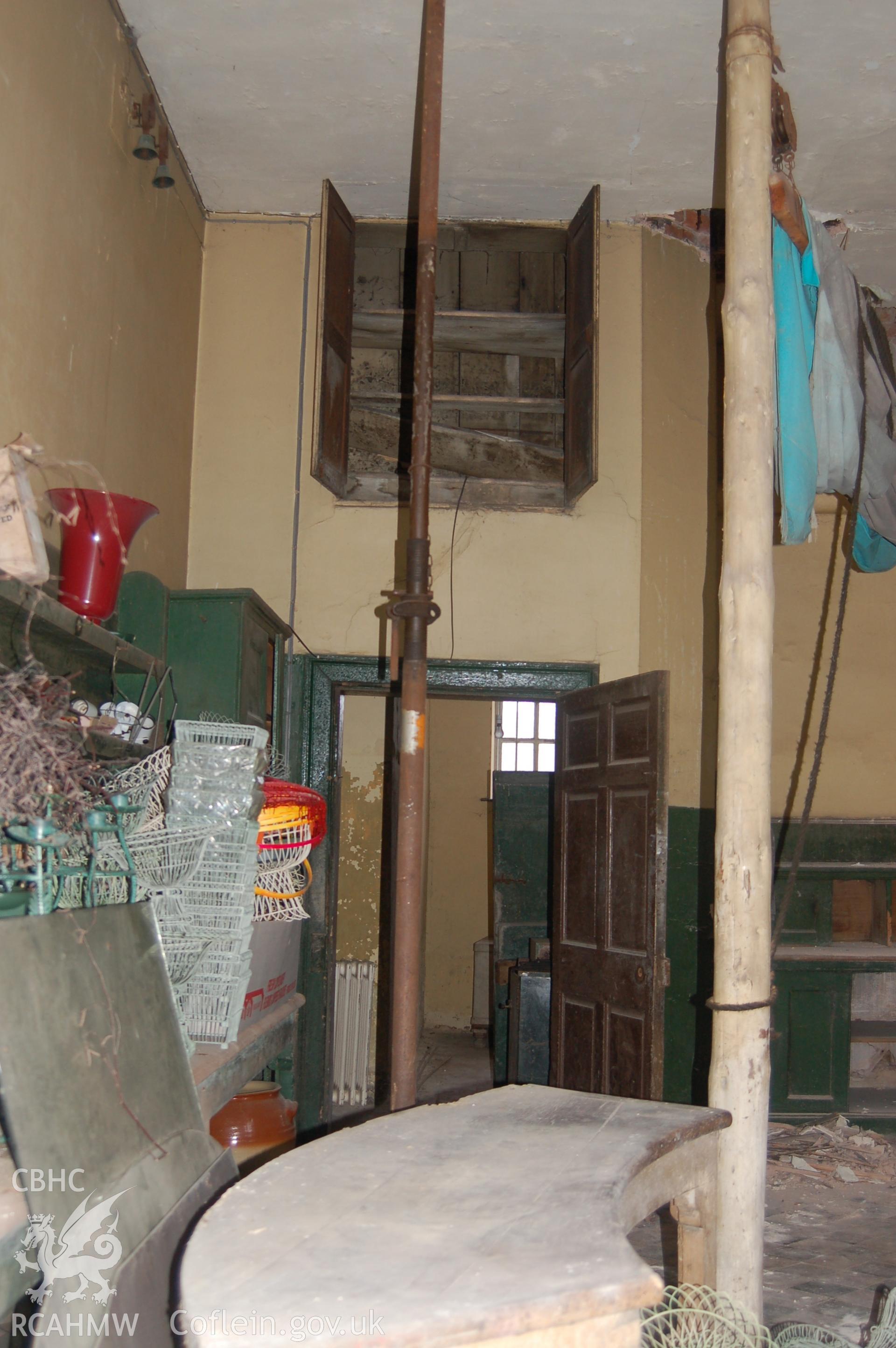 Digital colour photograph showing Iscoyd Park (interior, cupboards),  received in the course of Emergency Recording case ref no RCS2/1/2257.