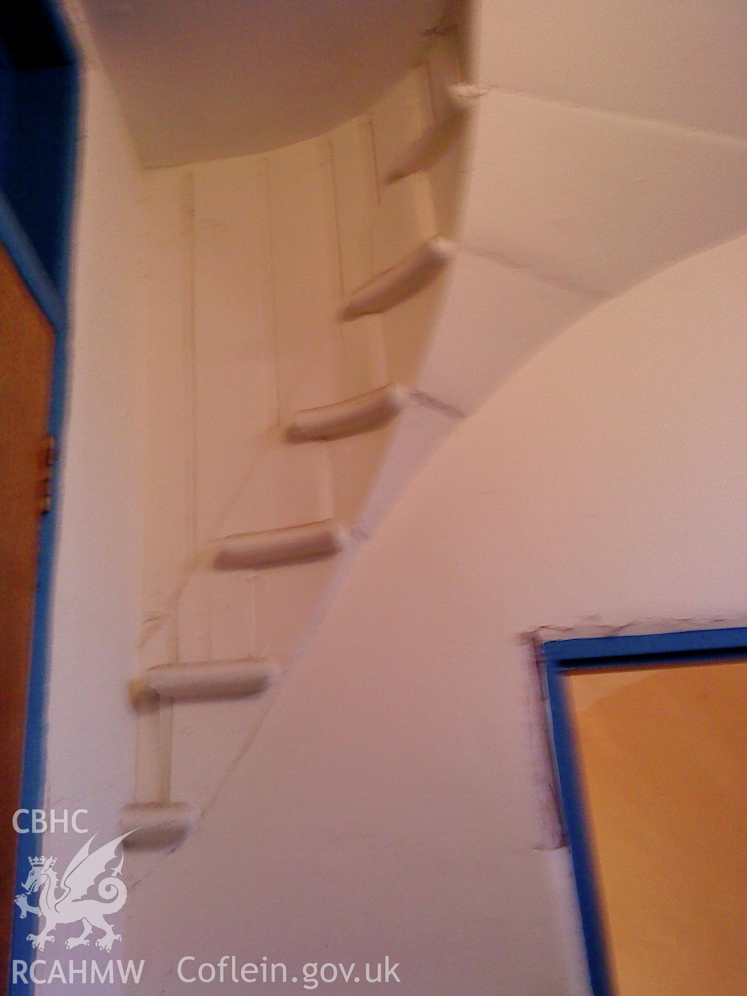 View of ground floor interior - staircase