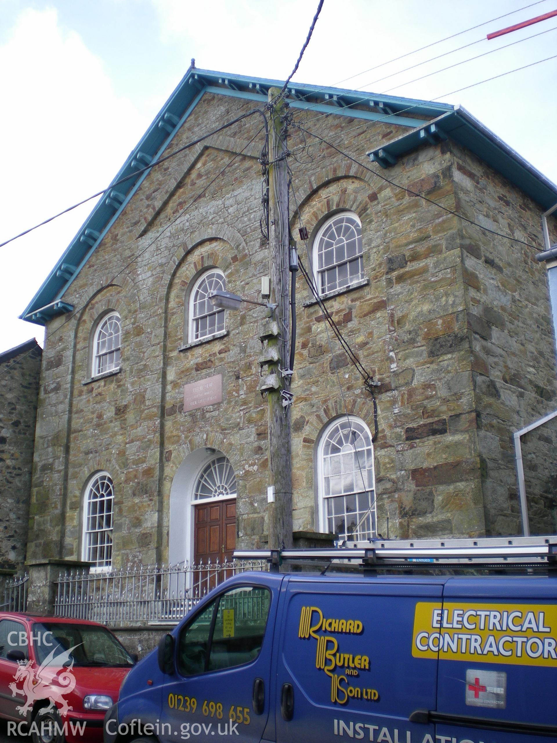 Colour photograph showing the main elevation.